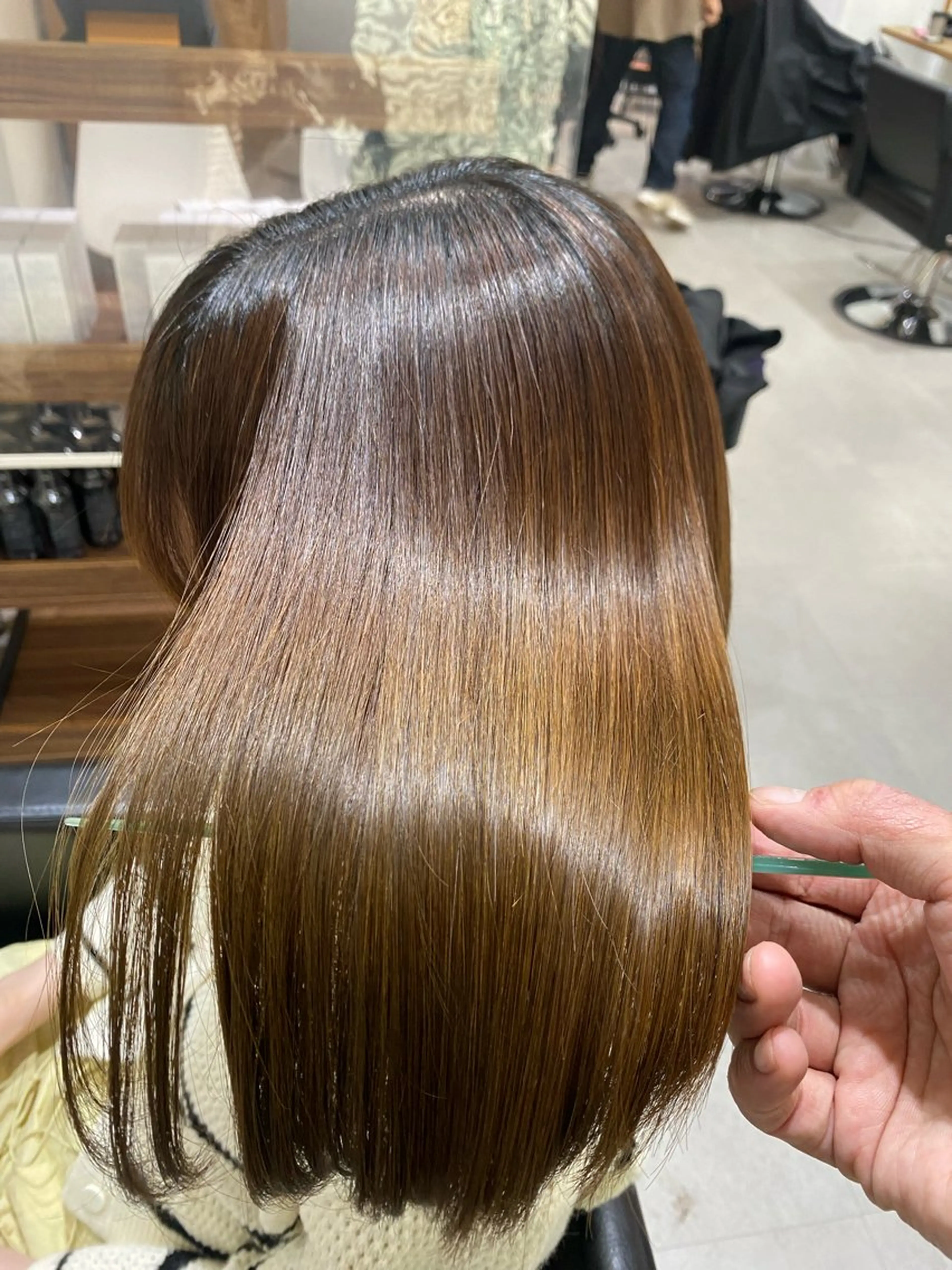 ミディアム 銀座【全店リピート 率No1🥇】トグチのヘアスタイル