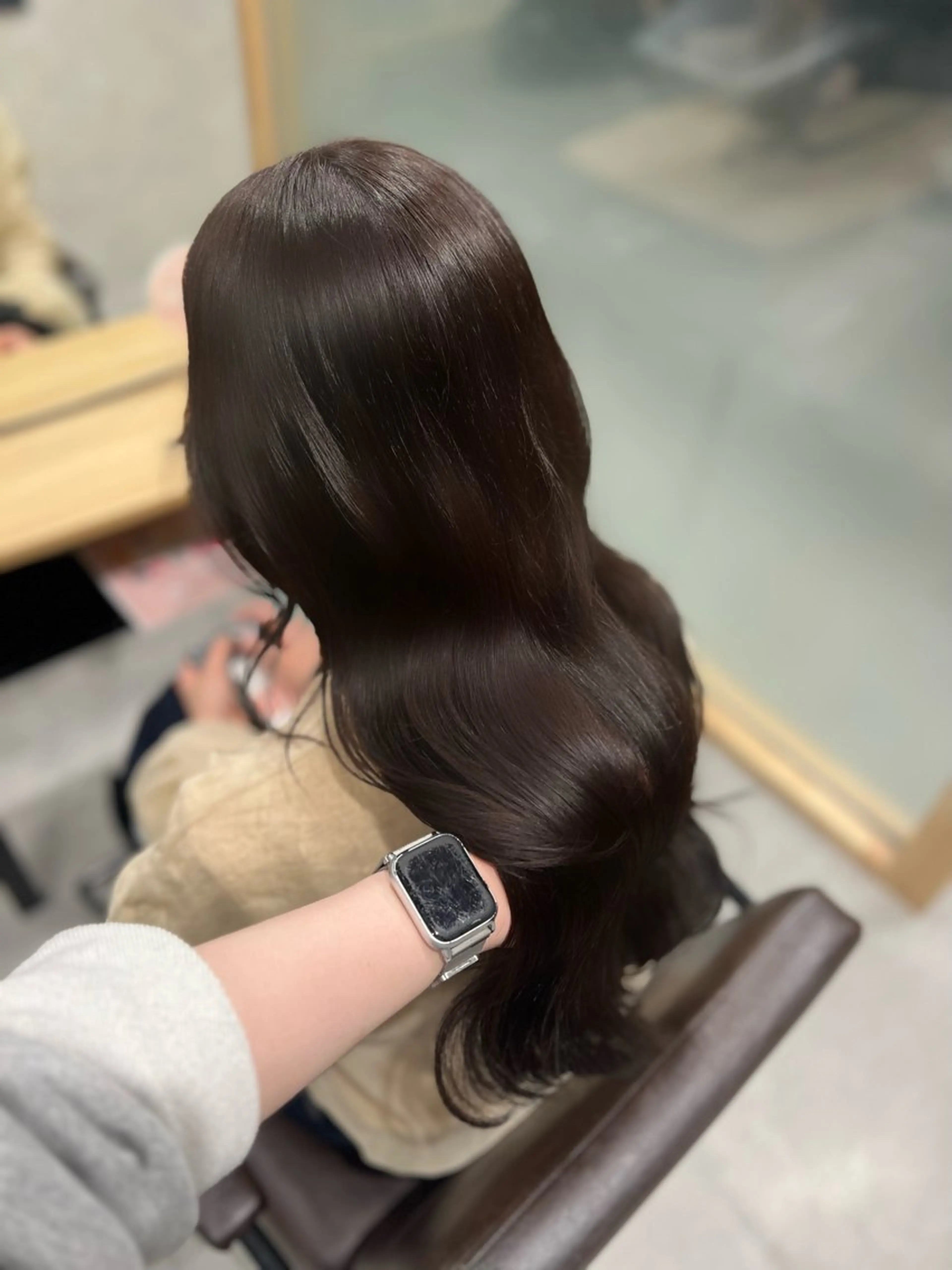 カラー アッシュ グレージュ カット ヘアカラー 梅田/ 髪質改善/ 似合わせ/RINKAのヘアスタイル