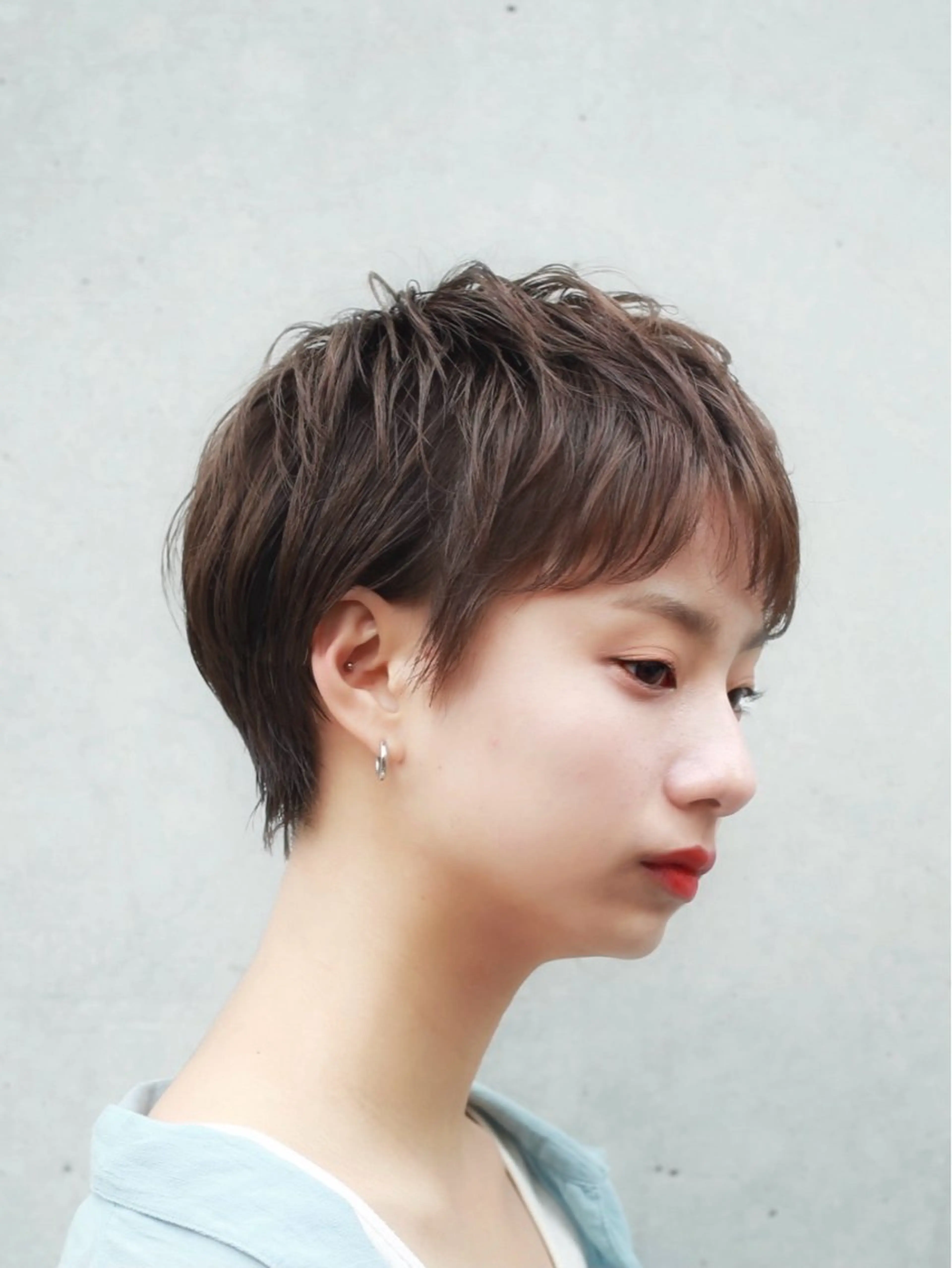 ショート くびれヘア ショートヘア 🌈月1夜モデル募集 📩ください⭐️のヘアスタイル