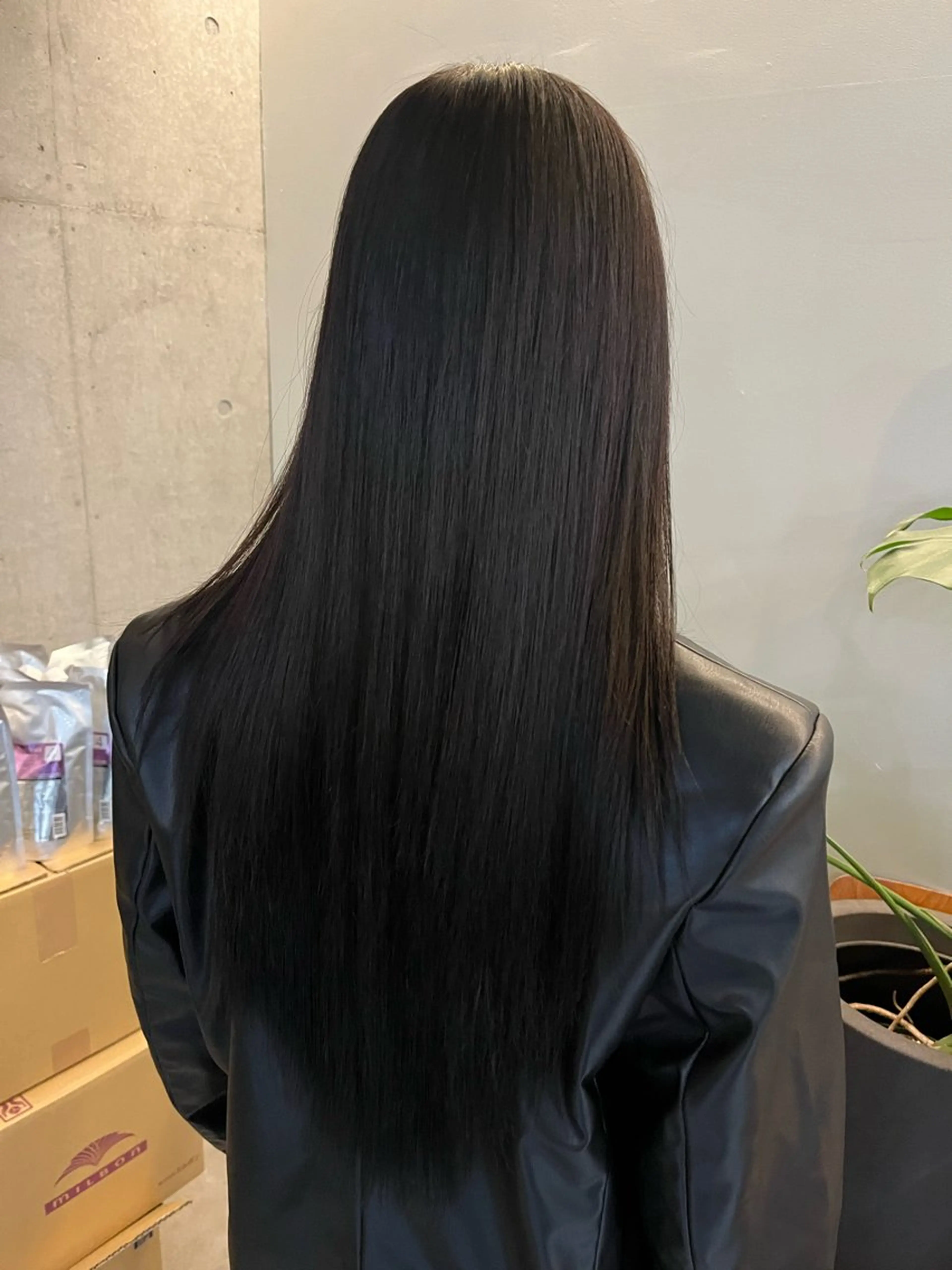 ロング 髪質改善 トリートメント 韓国ボブ/ハッシュ カットKIRAのヘアスタイル