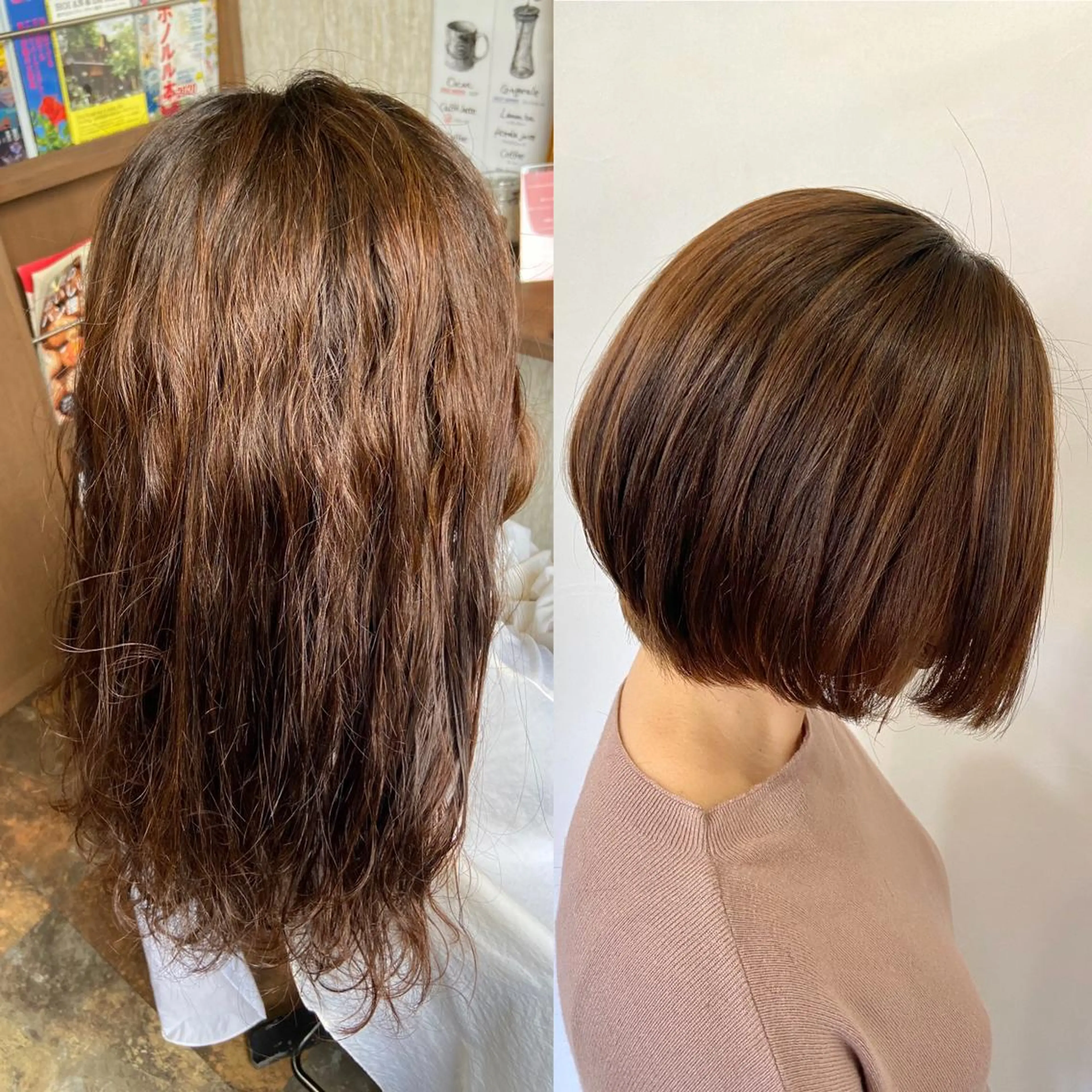 ショート 伸ばしかけ トリートメント 統括ディレクター kuriのヘアスタイル