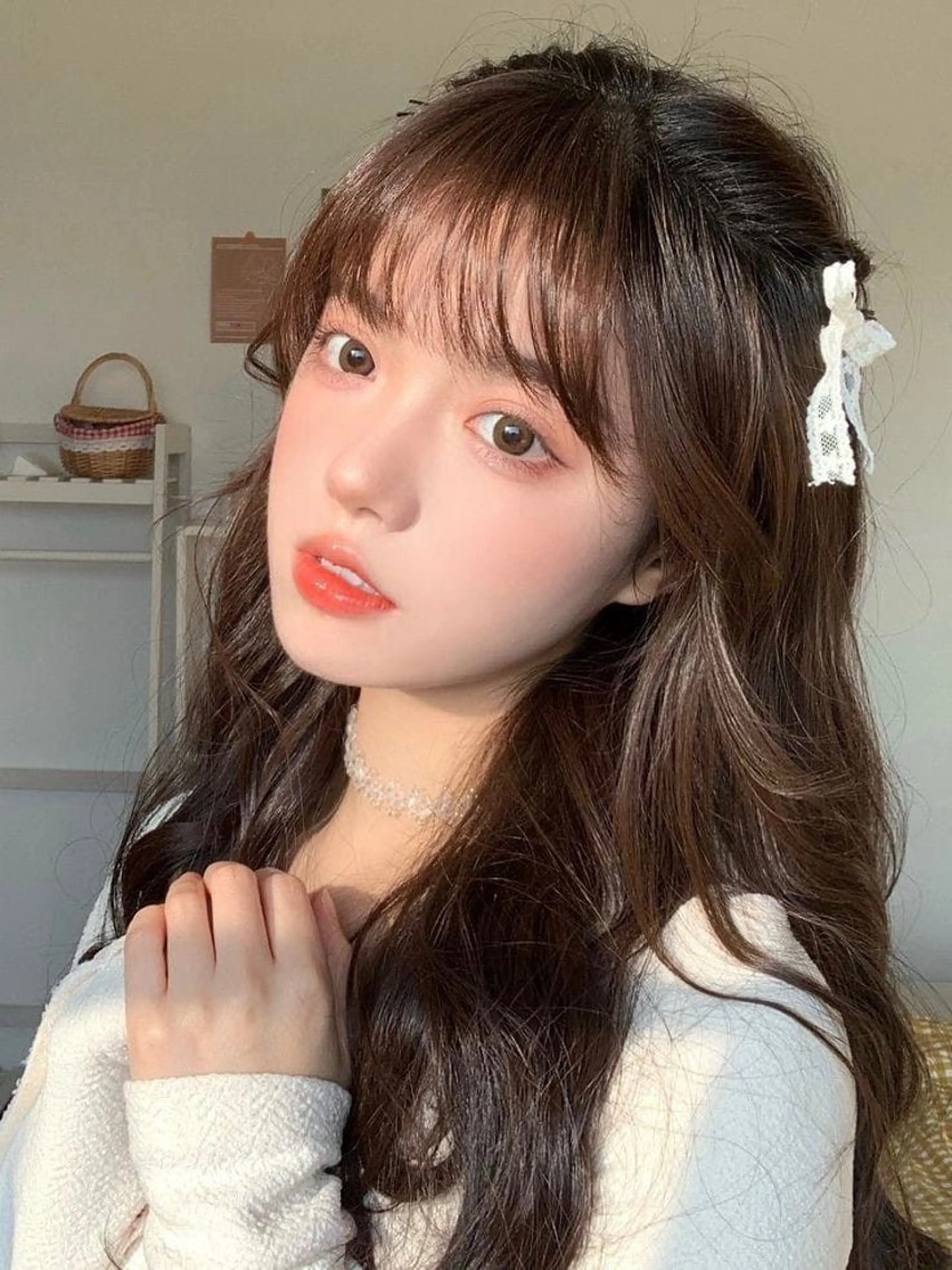 ロング カラー 🎀暖色/ラベンダー /paru🤍のヘアスタイル