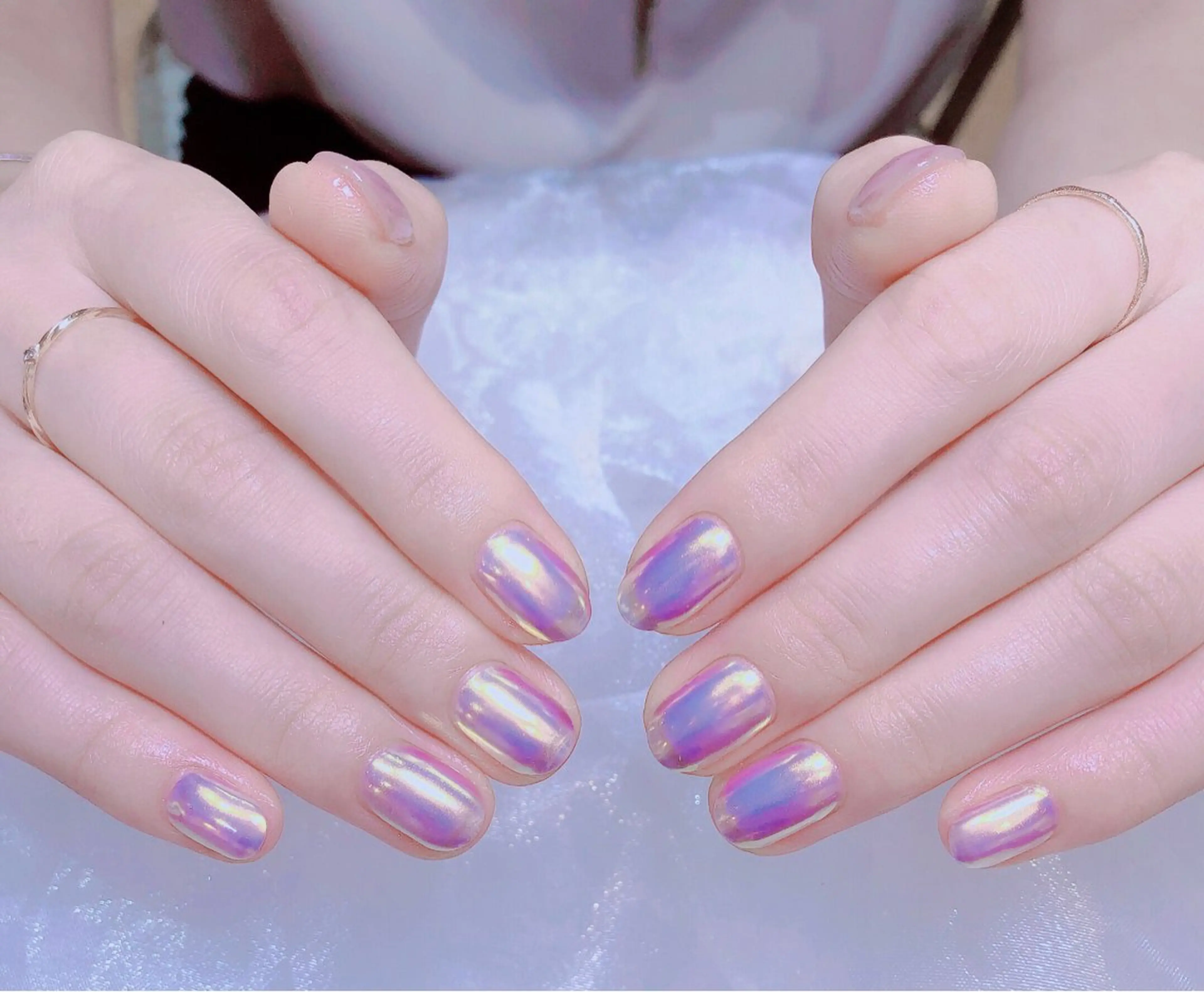 ネイル ミラーネイル SUNNY セイのネイルデザイン