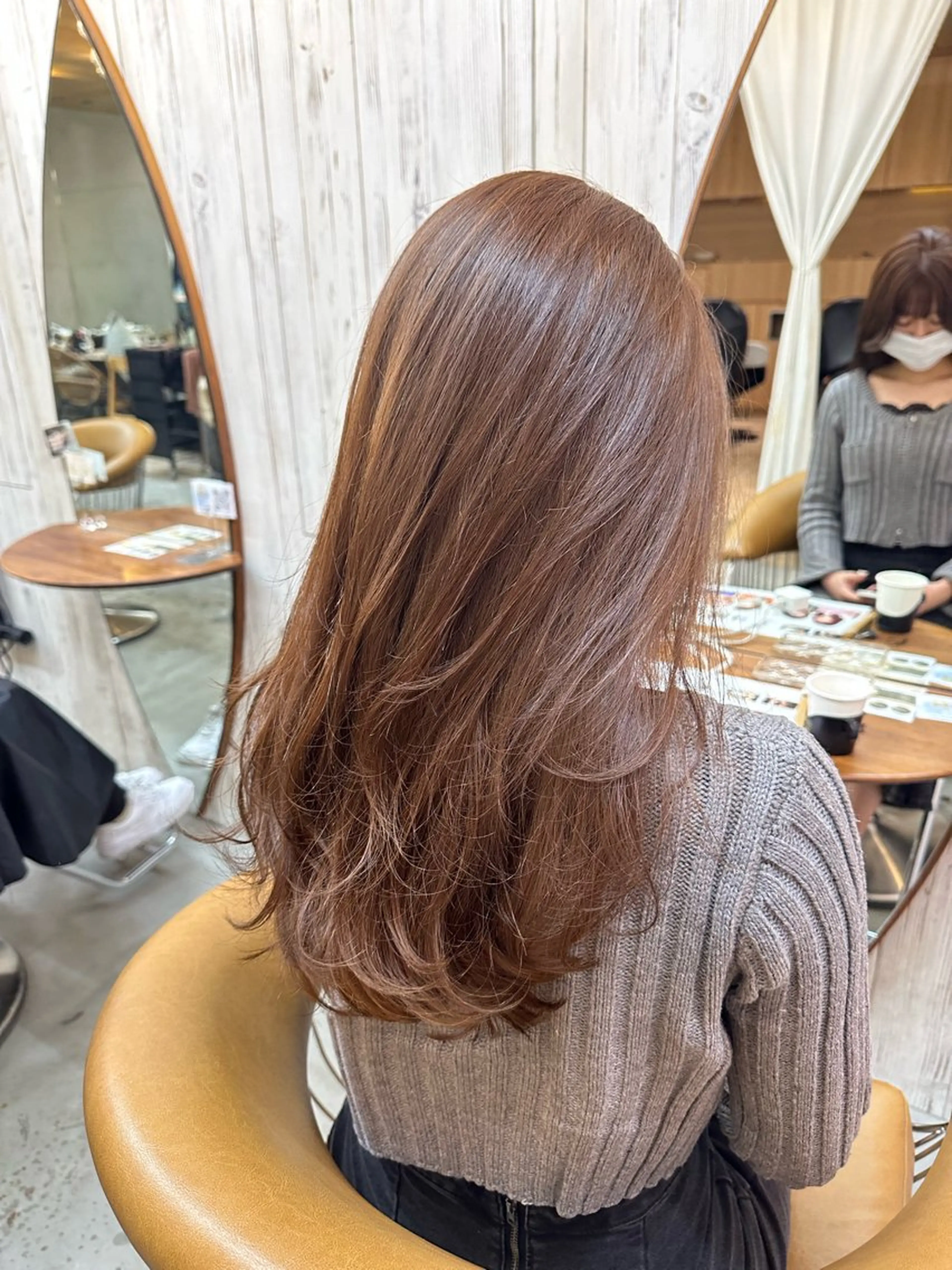 ロング カラー レイヤーカット カット ヘアカラー トリートメント 巻ける縮毛矯正✨ ボブ/ショートともきのヘアスタイル