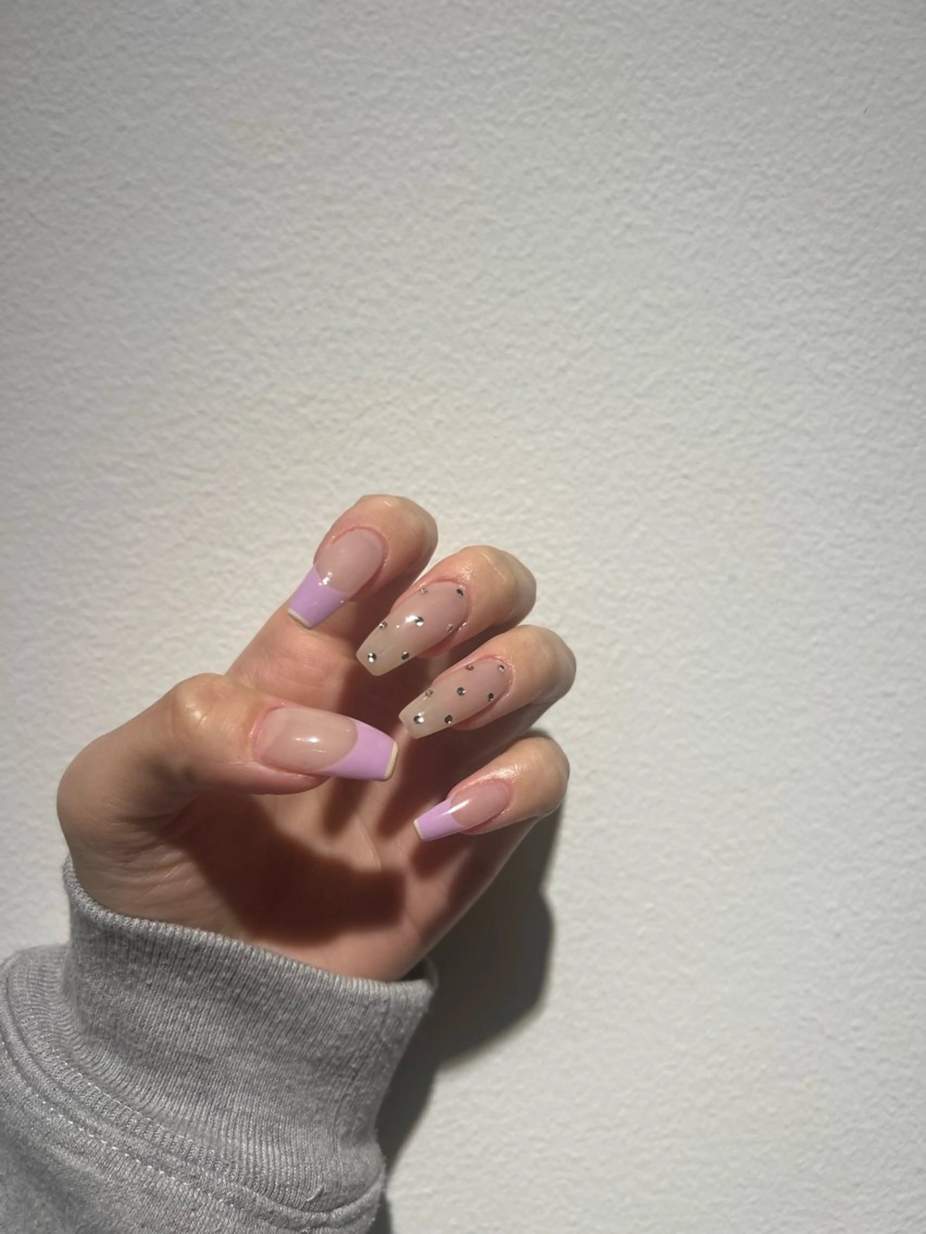 ネイル アートネイル ジェルネイル グラデーション 韓国ネイル ワンカラーネイル ハンドネイル 本町NailUsa Mimi RIKOのネイルデザイン