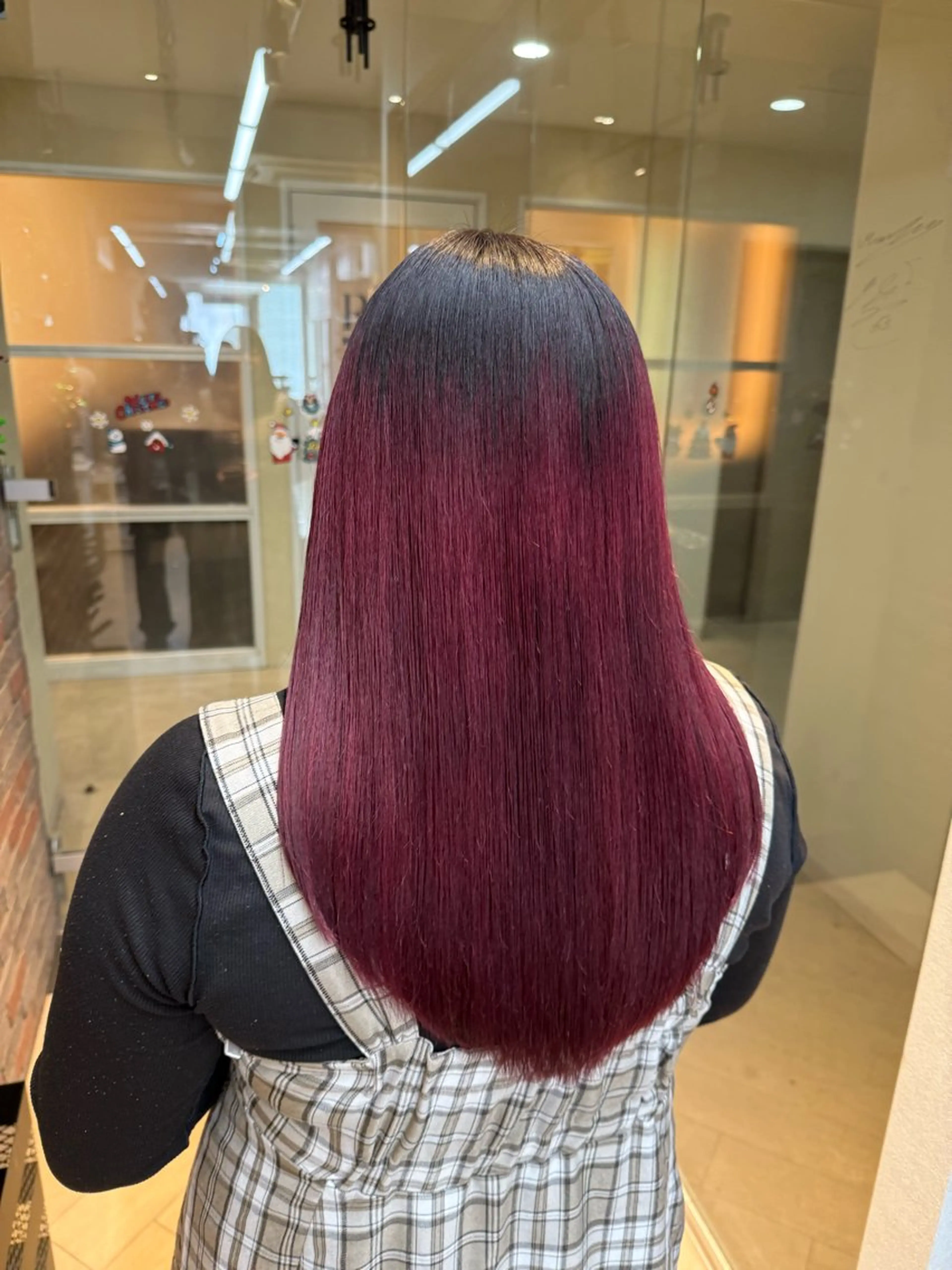 ロング カラー ブリーチ カット ヘアカラー 吉川 慶斗のヘアスタイル