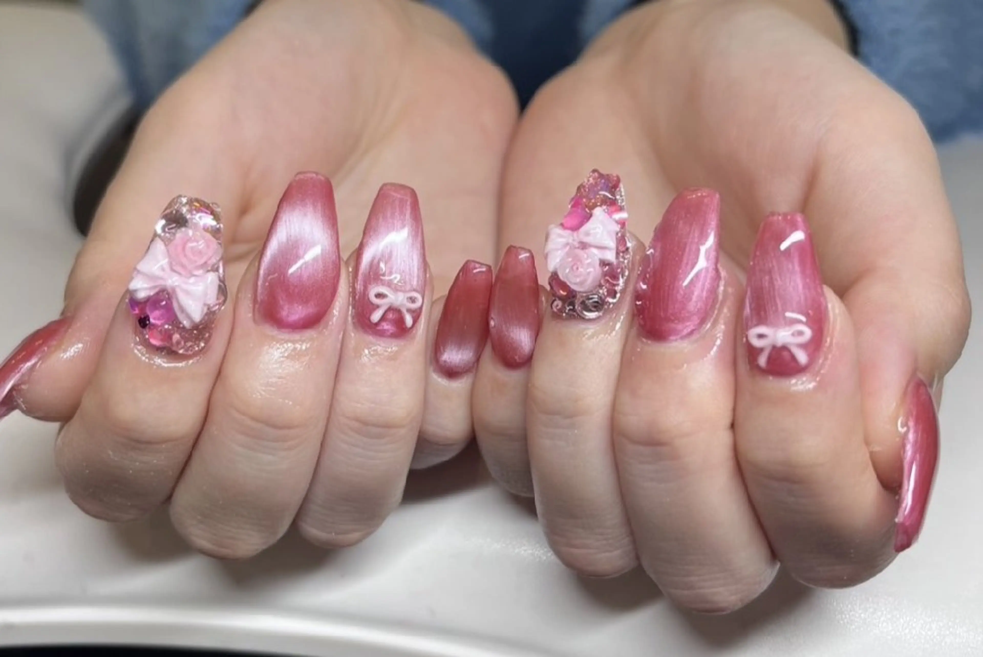 【ハンドアート】片手4本目安（合計8本・持ち込みOK）　オフなしの写真