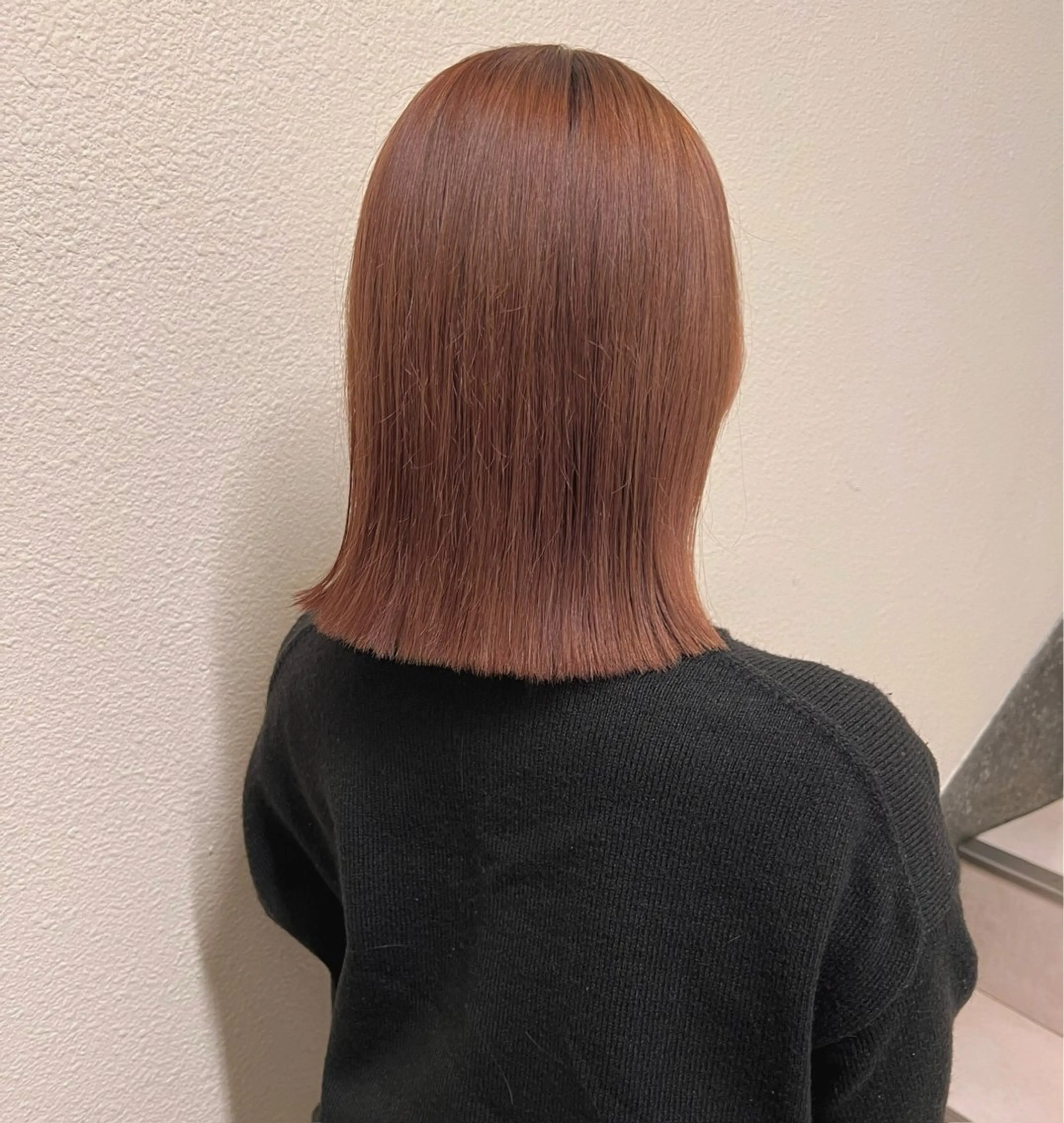 ミディアム カラー ブリーチ ボブ 🌼こやま かおり🌼のヘアスタイル