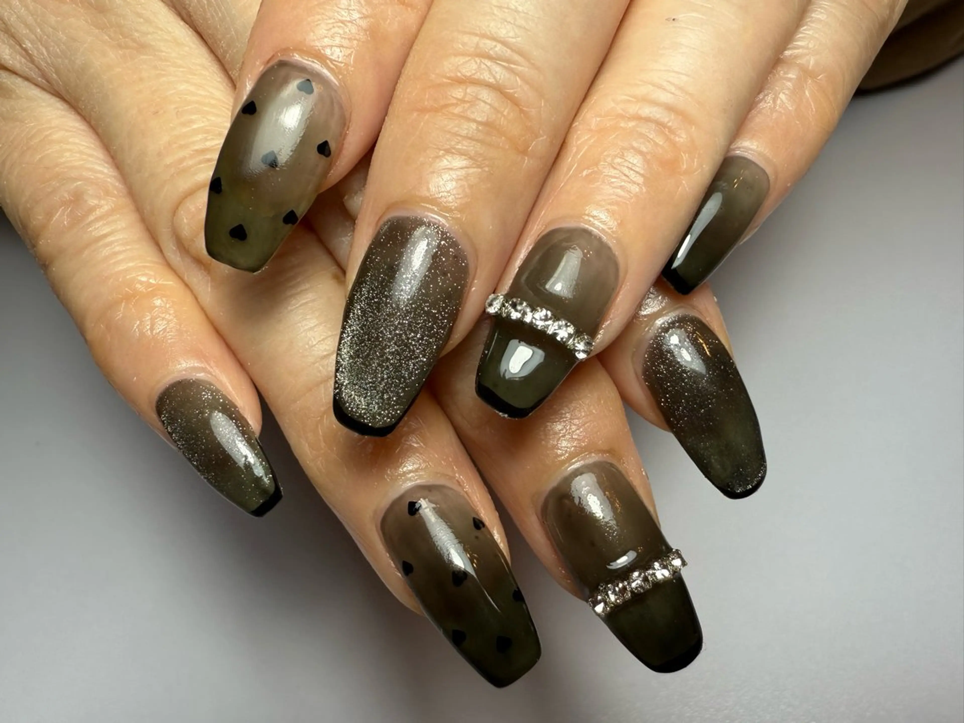 セミロング shandy nailのネイルデザイン