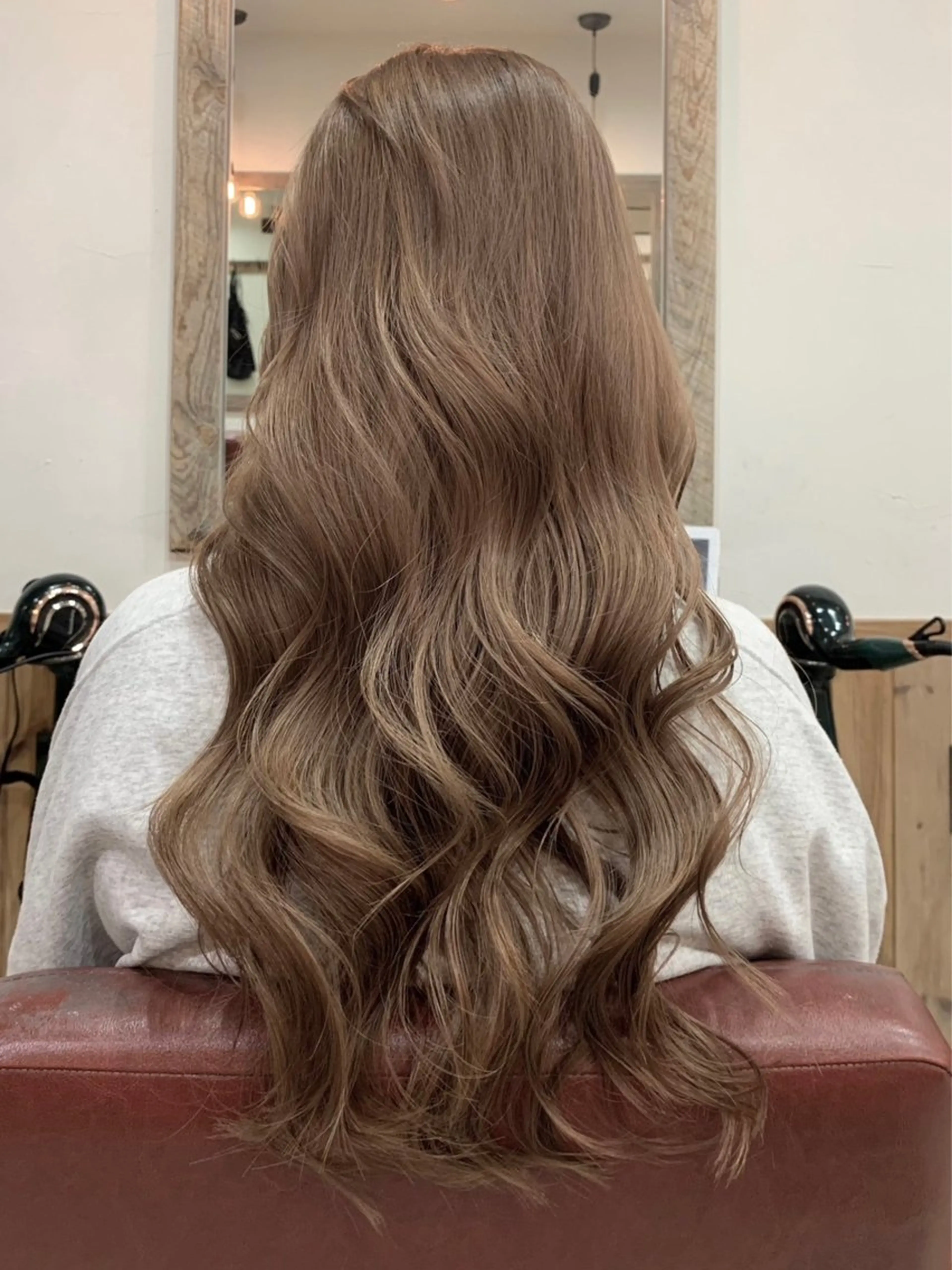 ロング カラー ヘアカラー トリートメント ヘアセット hair design NORM所属・吉田裕太/ハイライト ダブルカラーのヘアスタイル