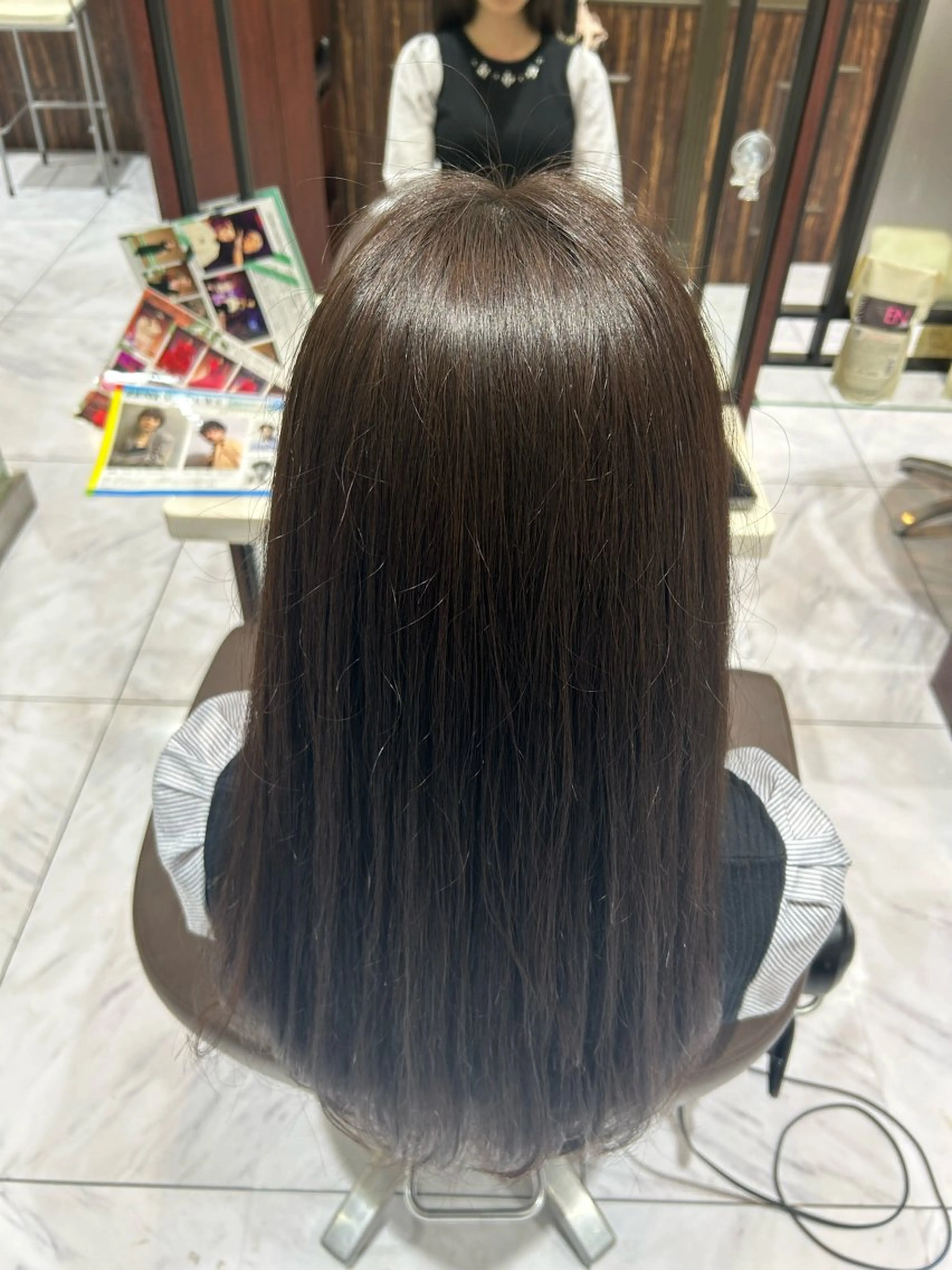 ロング カラー 🆘カットモデル急募 野沢 碧のヘアスタイル
