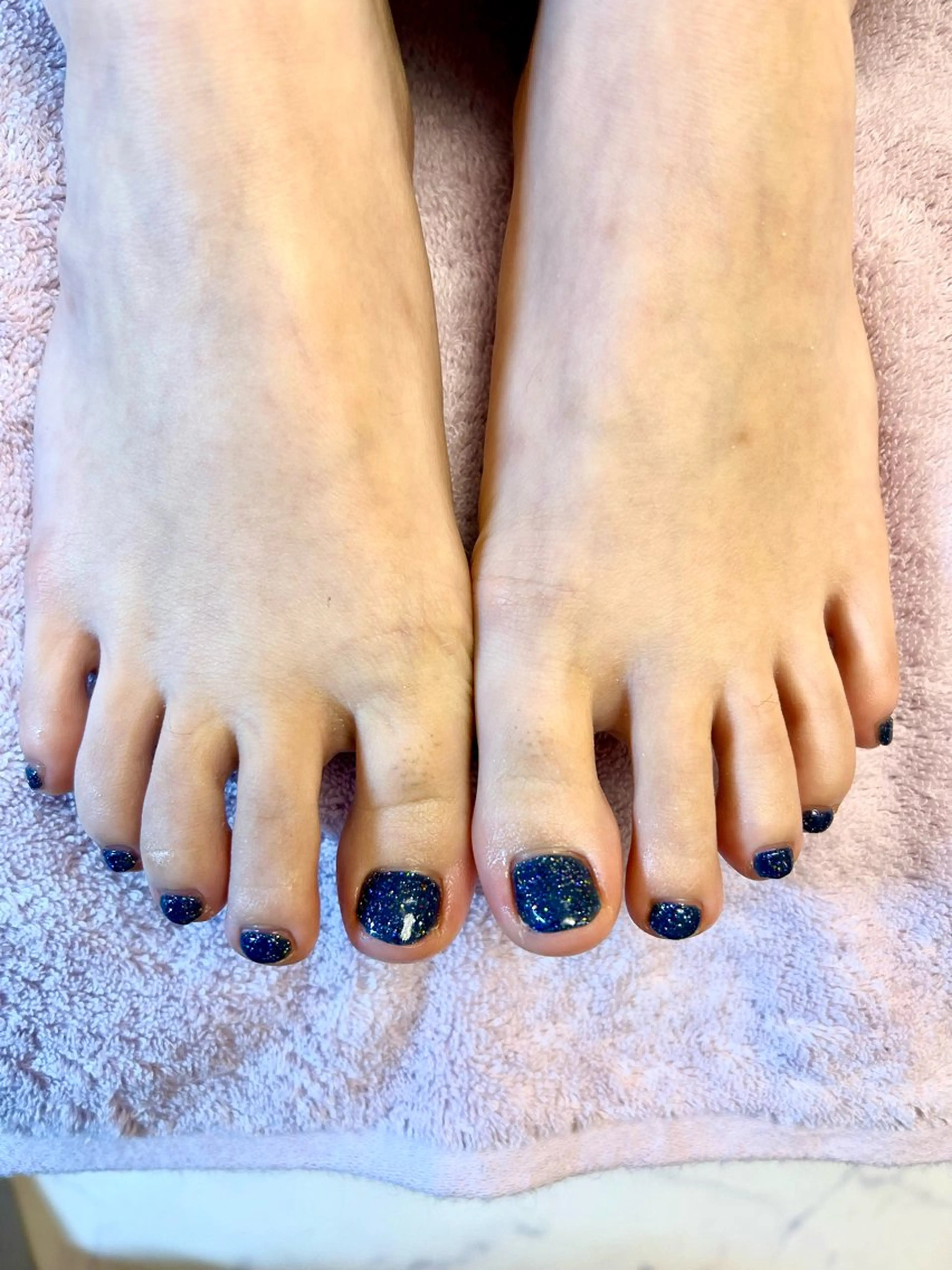 ネイル フラッシュネイル フットネイル ワンカラーネイル フットネイル 【オーナー】長瀬 俊也のネイルデザイン