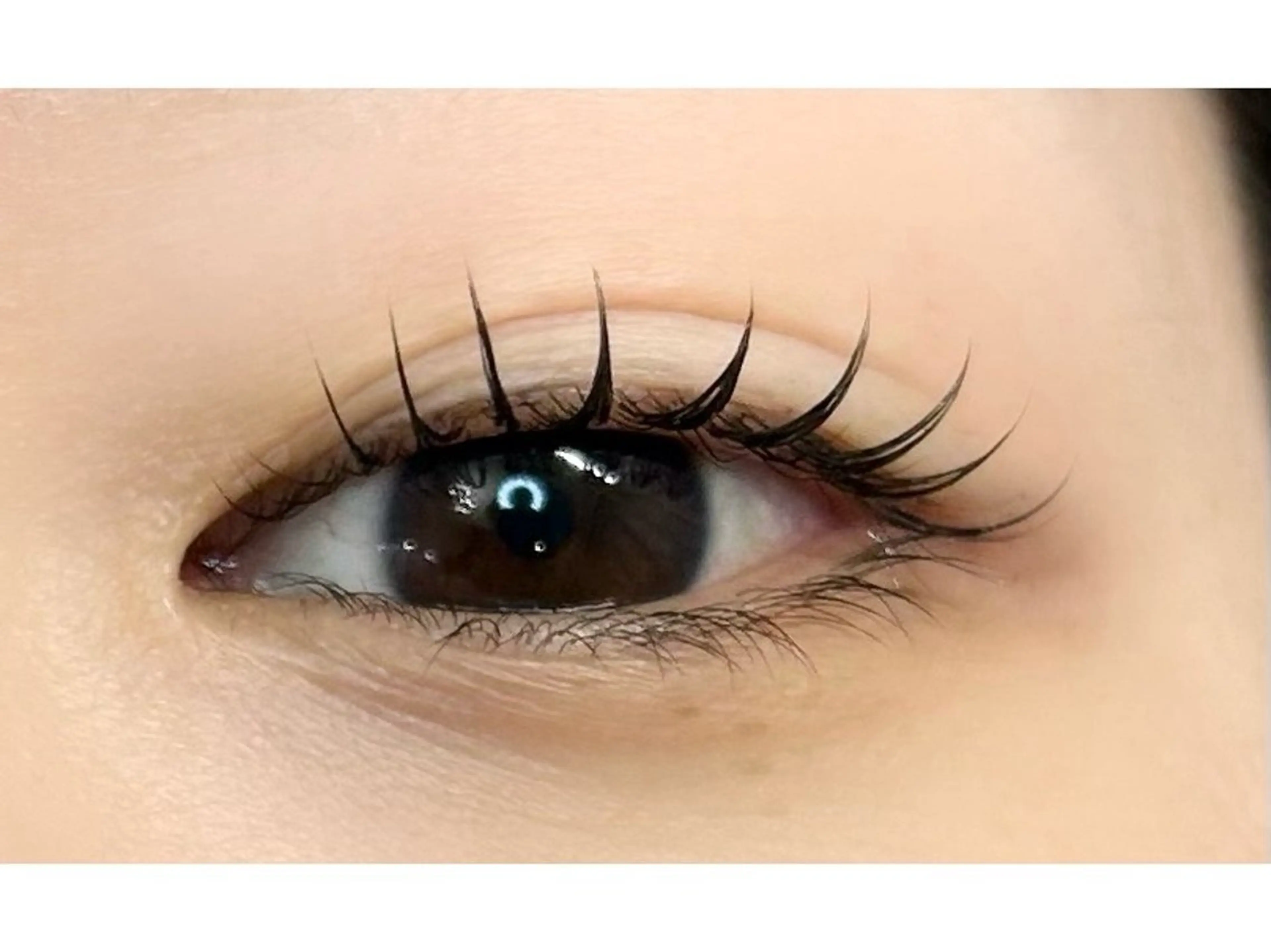 オフ無し【マツエク】🌿フラットラッシュ80本🌿 《アイシャンプー付♪Wフラット変更OK✨》の写真