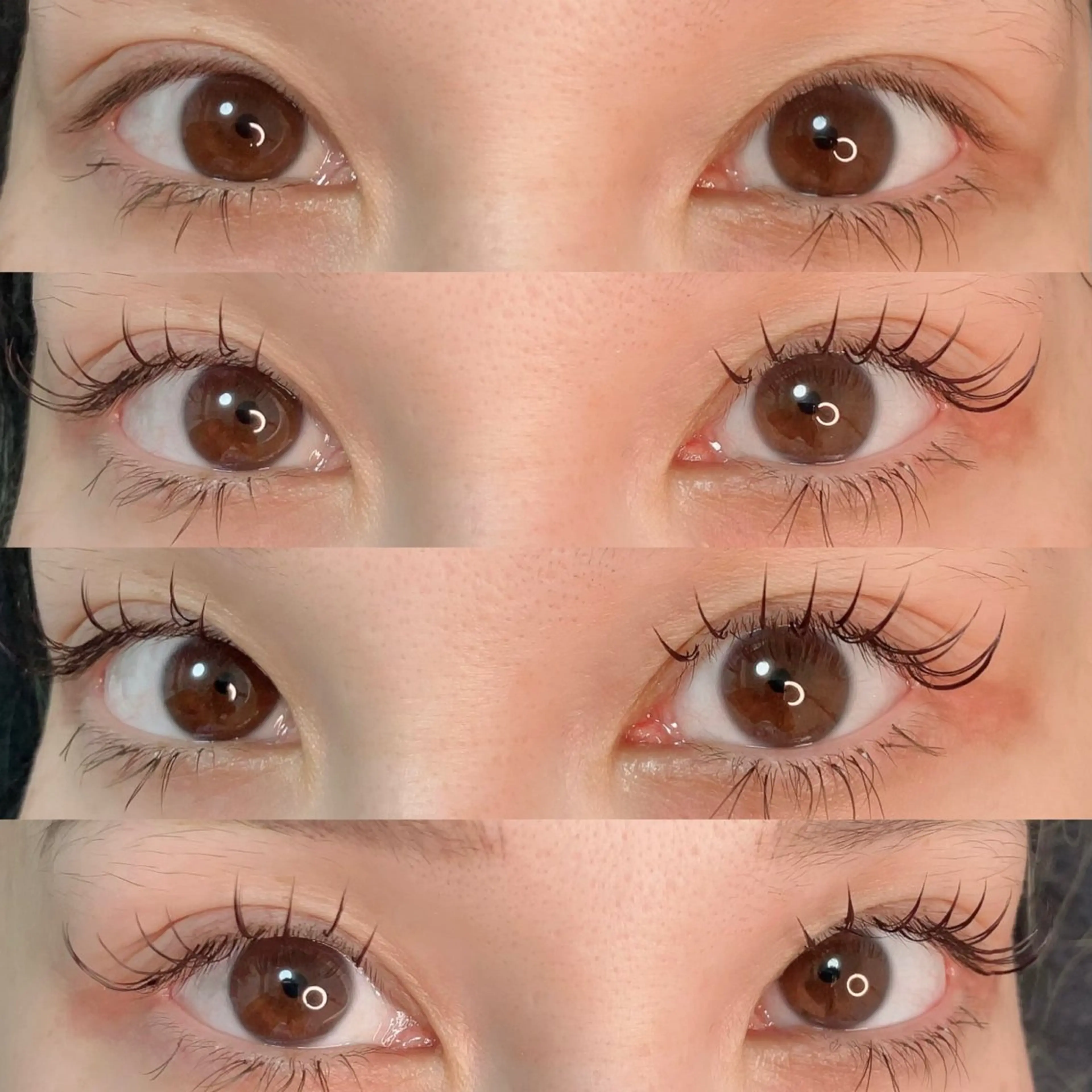 マツエク・マツパ 束感まつ毛 まつげパーマ ボリュームラッシュ linda lashesのマツエク・マツパデザイン