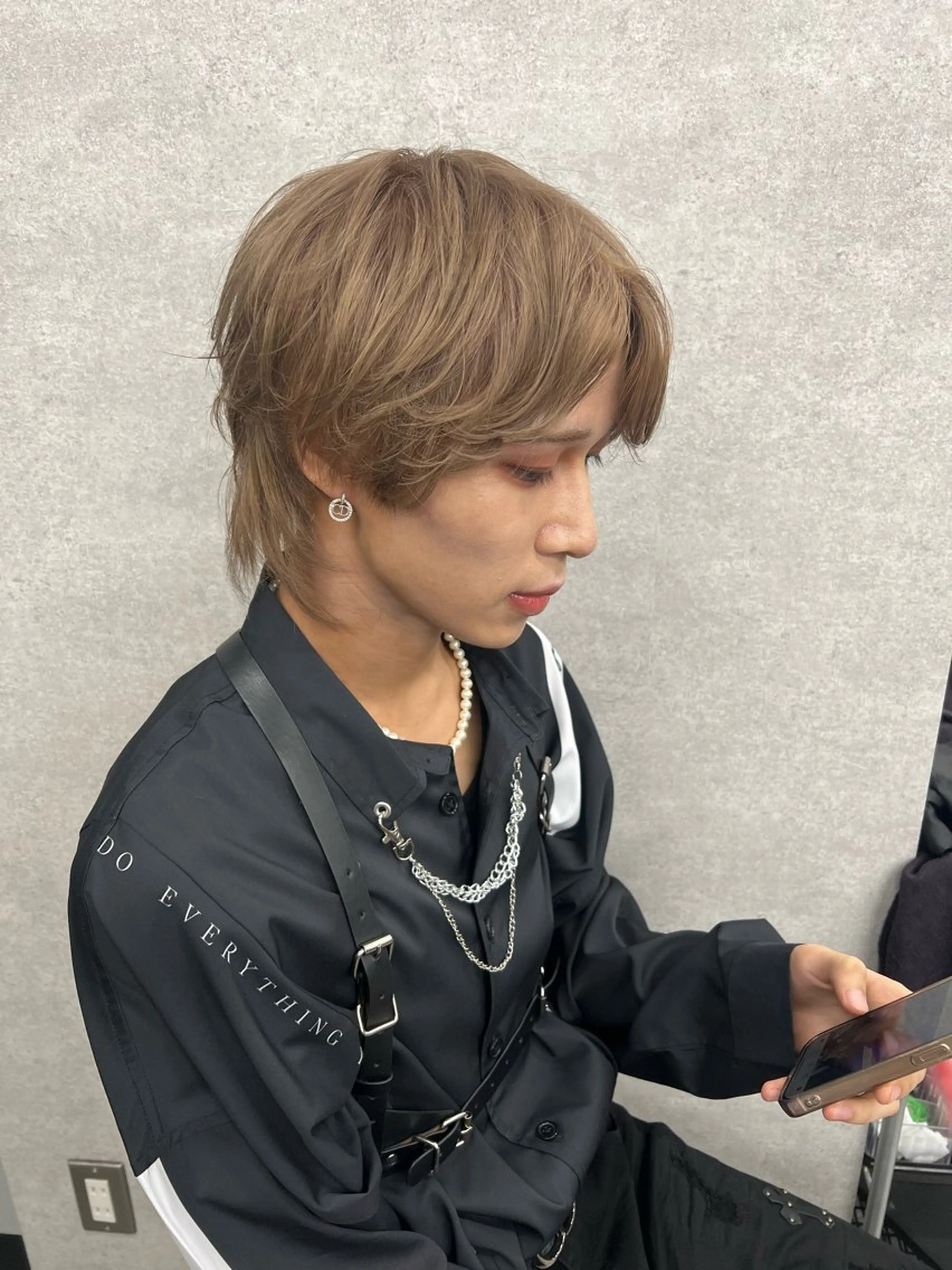 ショート カラー パーマ メンズ カット ヘアカラー トリートメント 🔥札幌No.1🥇 パーマ特化美容師🔥のヘアスタイル