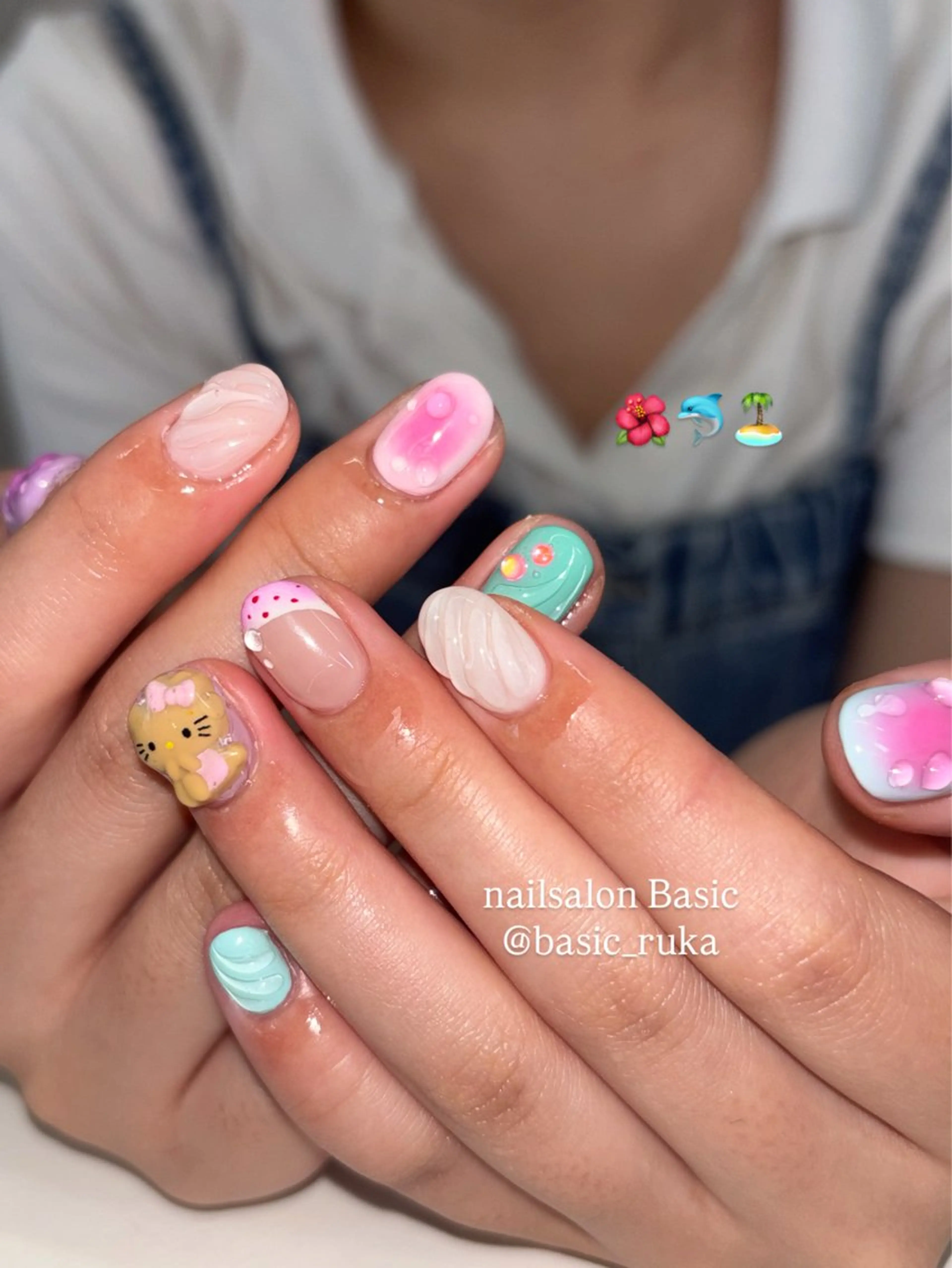 ネイル ハンドネイル Basic本厚木店 Ruka♛のネイルデザイン