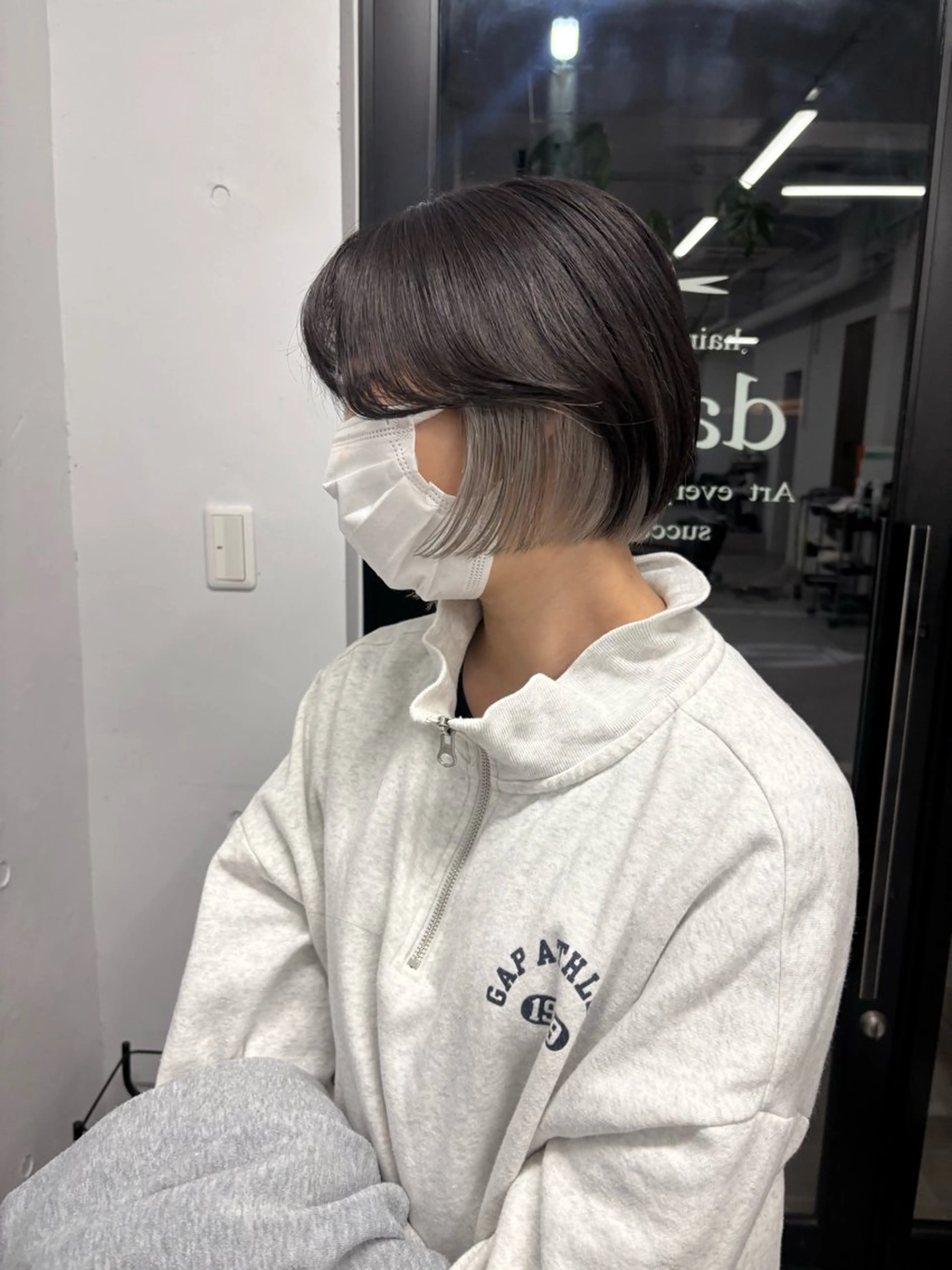 ショート ショートボブ ボブ ショートヘア マツダ レンのヘアスタイル