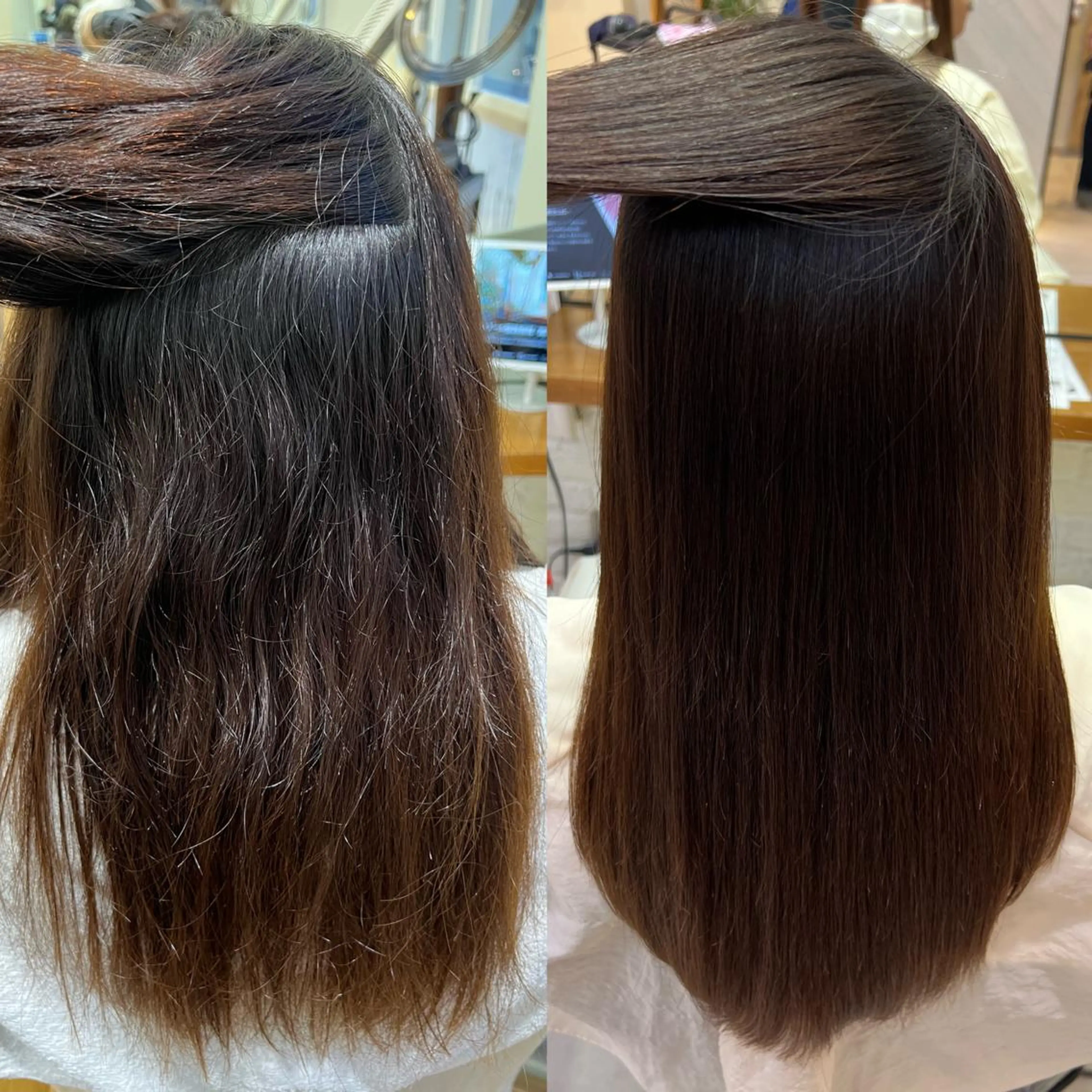 ミディアム 🌙コテ巻き風パーマ 🌙菜月のヘアスタイル