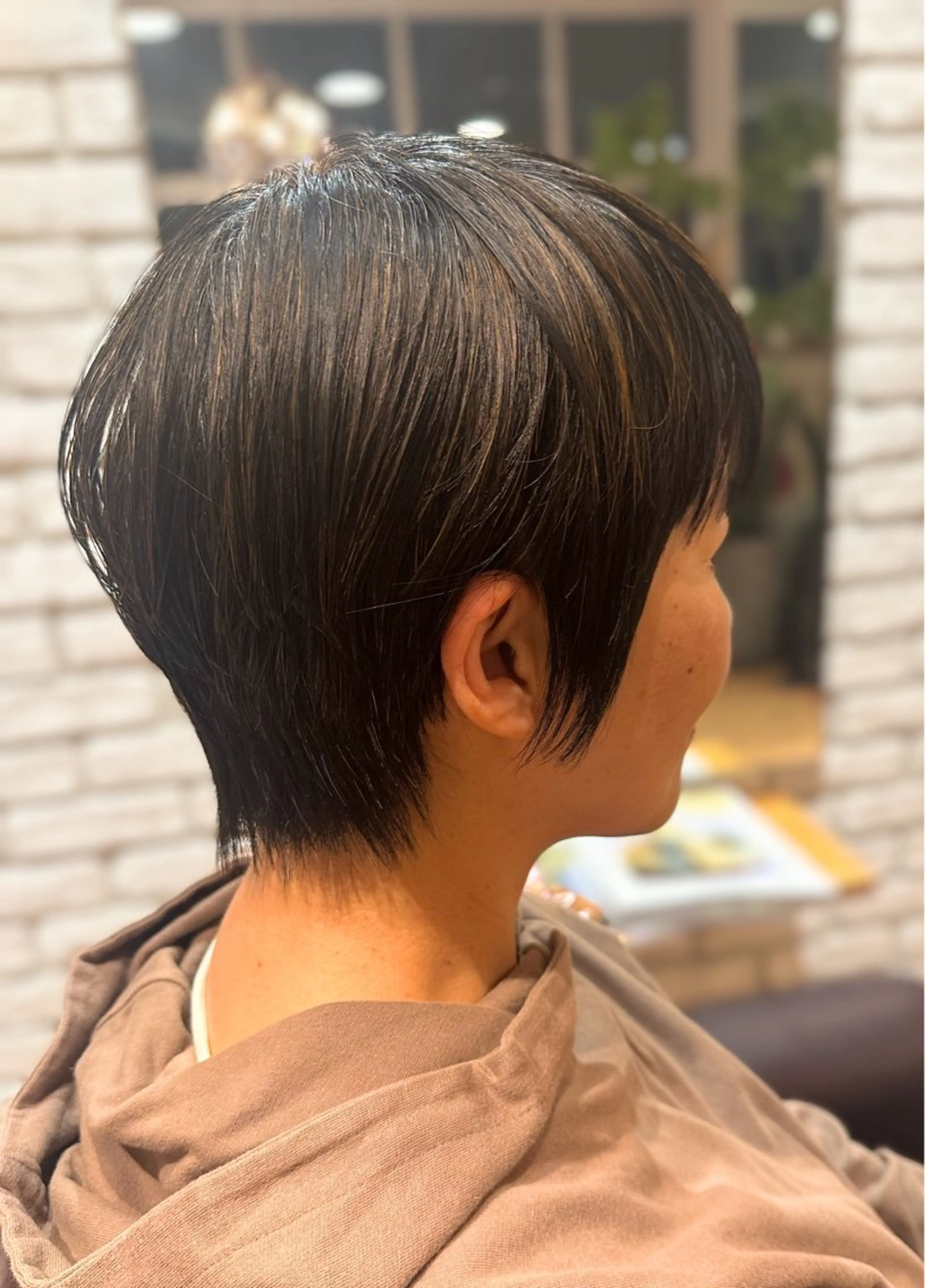 ショート ハンサムショート ベリーショート ショートヘア 松浦 麻衣のヘアスタイル