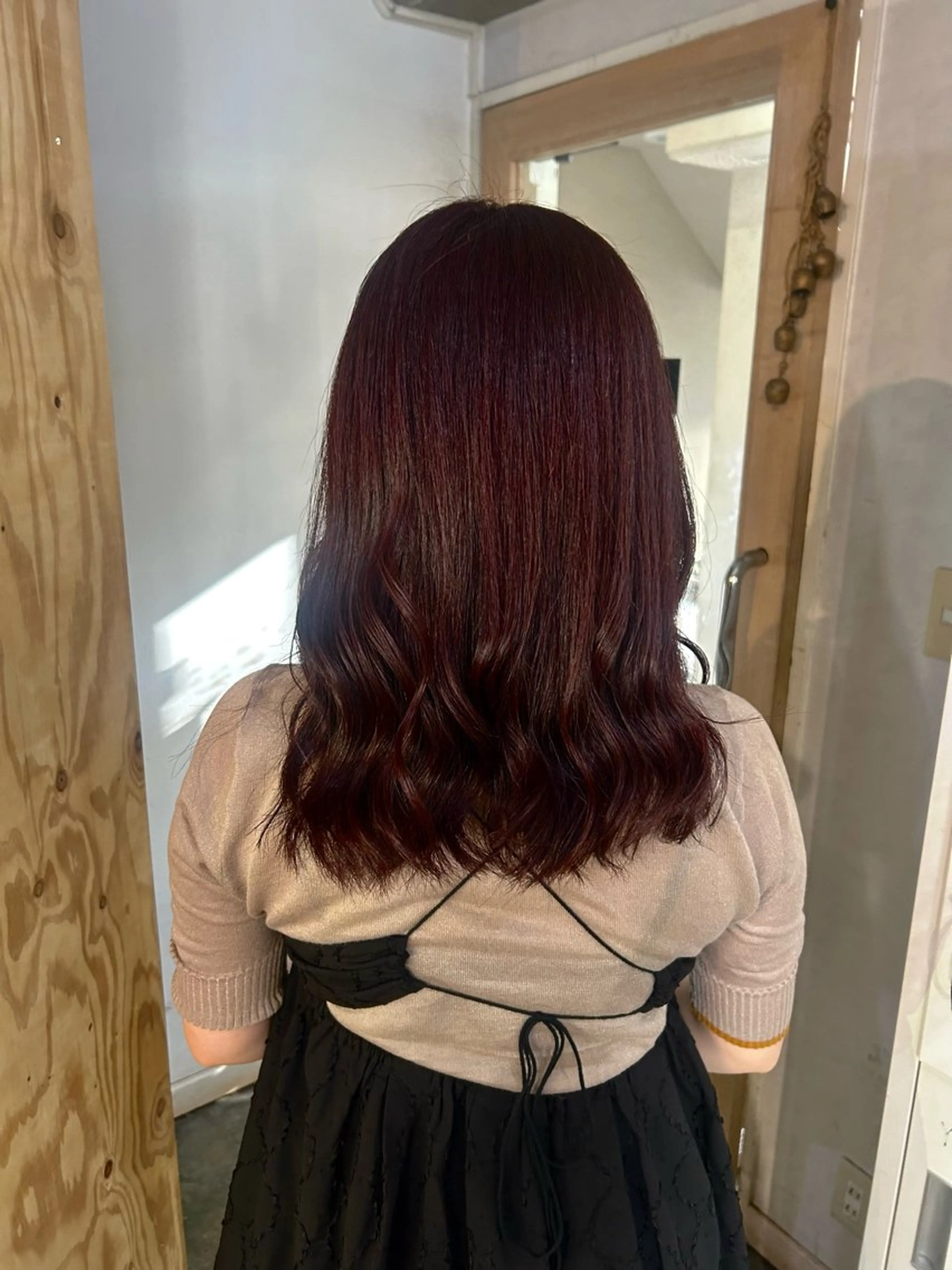 ミディアム オオニシ オト☁️のヘアスタイル