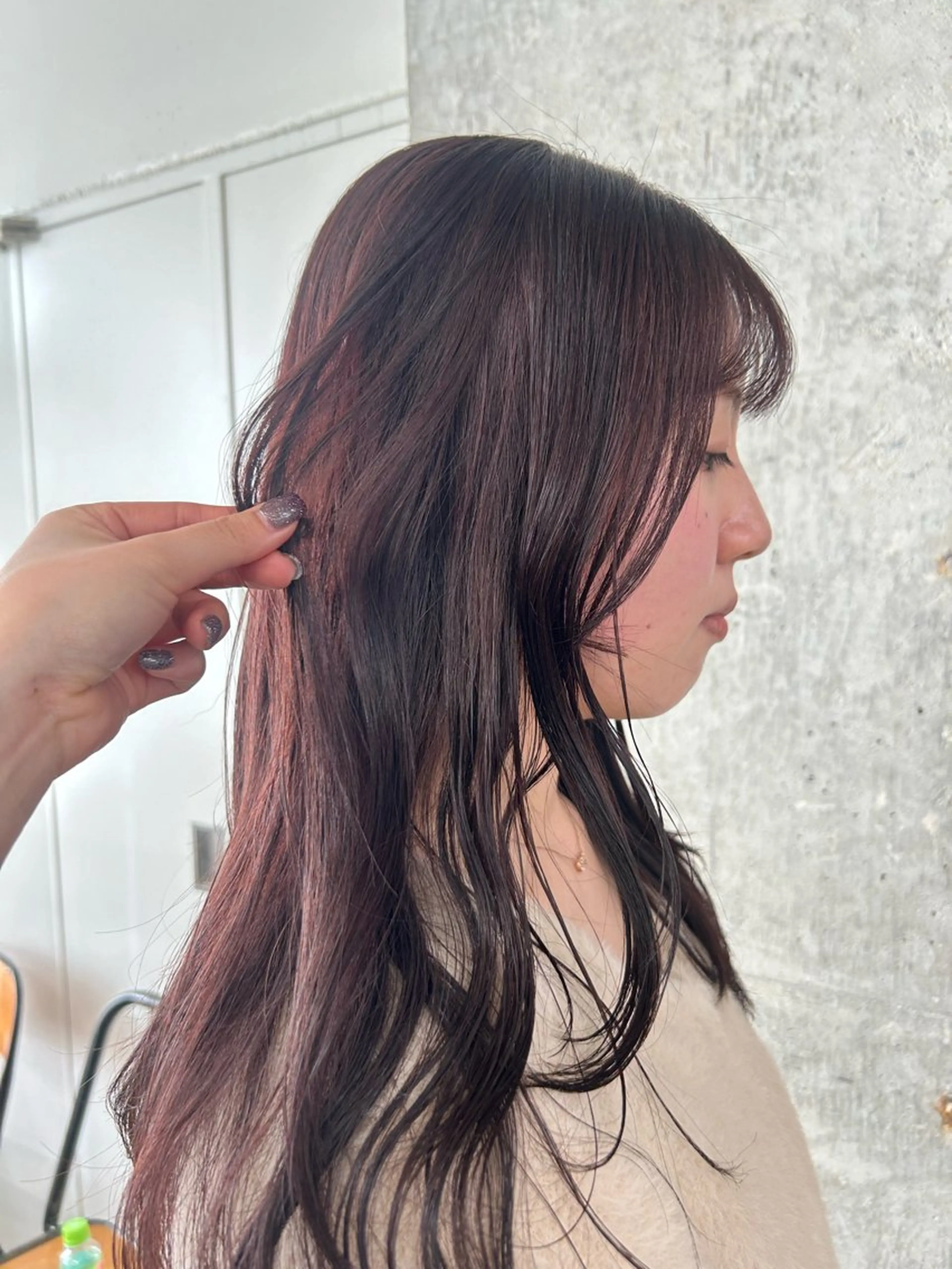 ロング カラー カット ヘアカラー maho/垢抜け カラー♡パーマのヘアスタイル