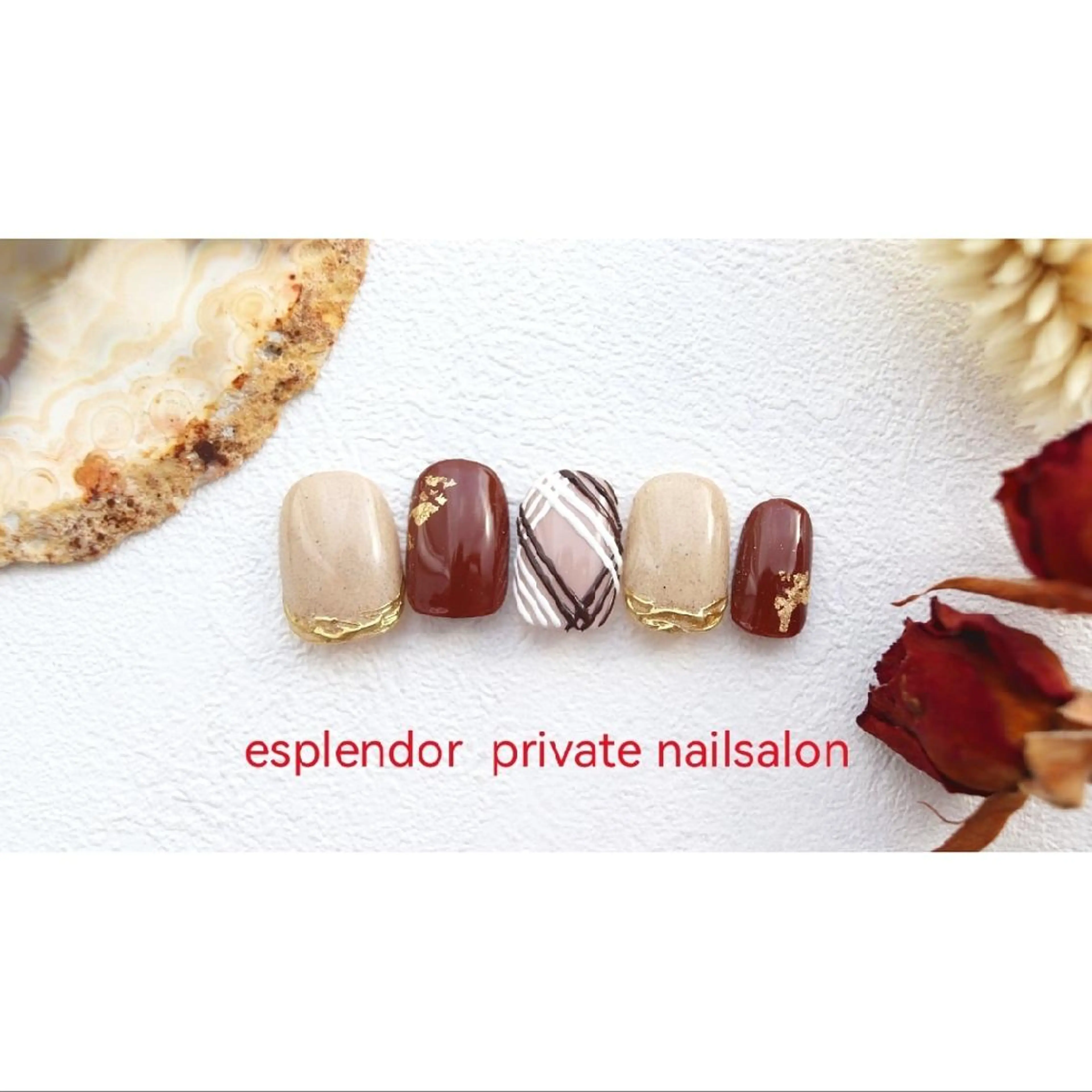 ネイル バレンタイン ハンドネイル ハンドケア esplendor  エスプレンドル所属・esplendor  小野寺のネイルデザイン