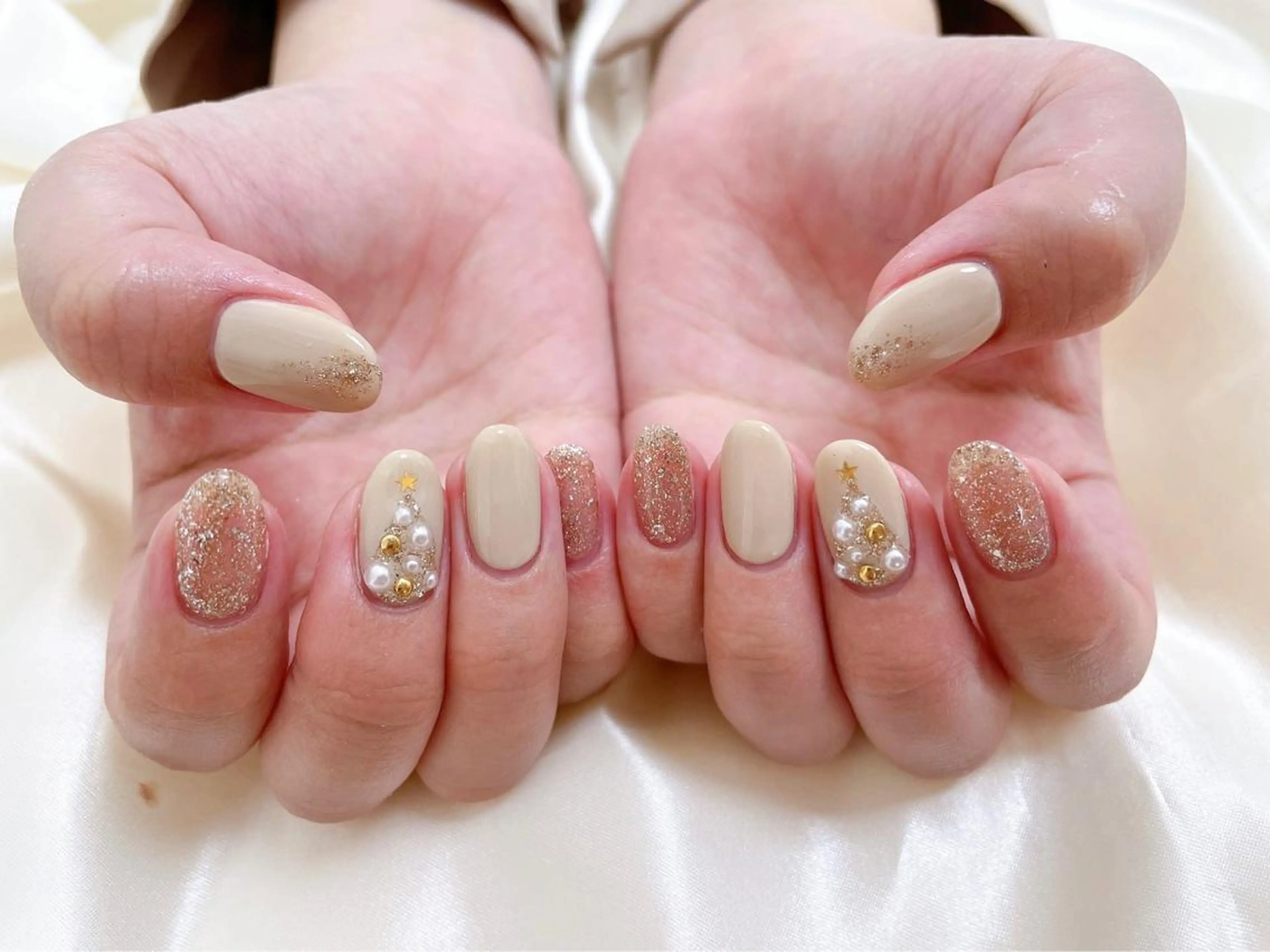 ネイル 冬ネイル クリスマス mogunail &blowのネイルデザイン