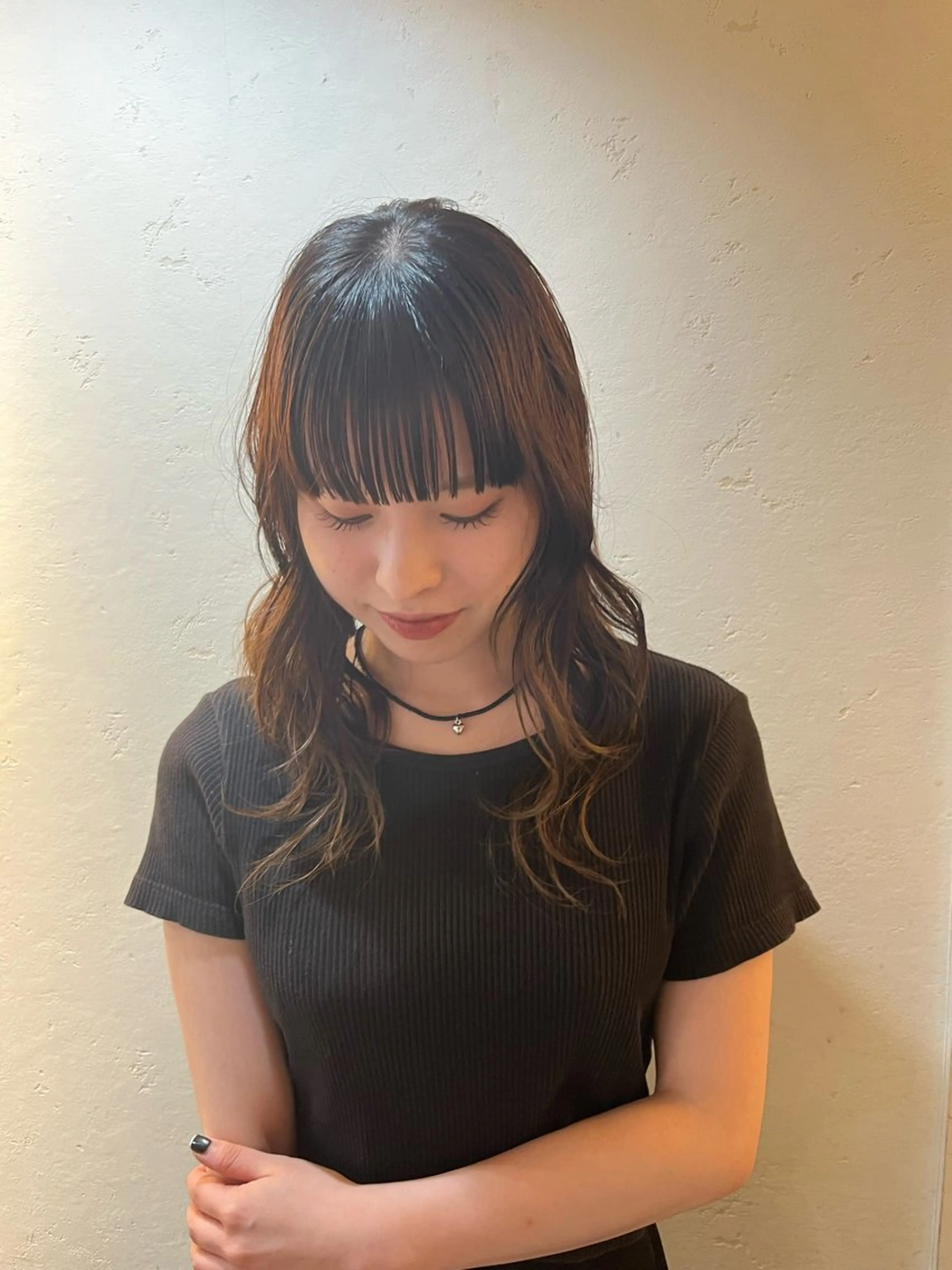 カラー ヘアカラー トリートメント 透明感ベージュ/ オリーブ/Miu🪽のヘアスタイル