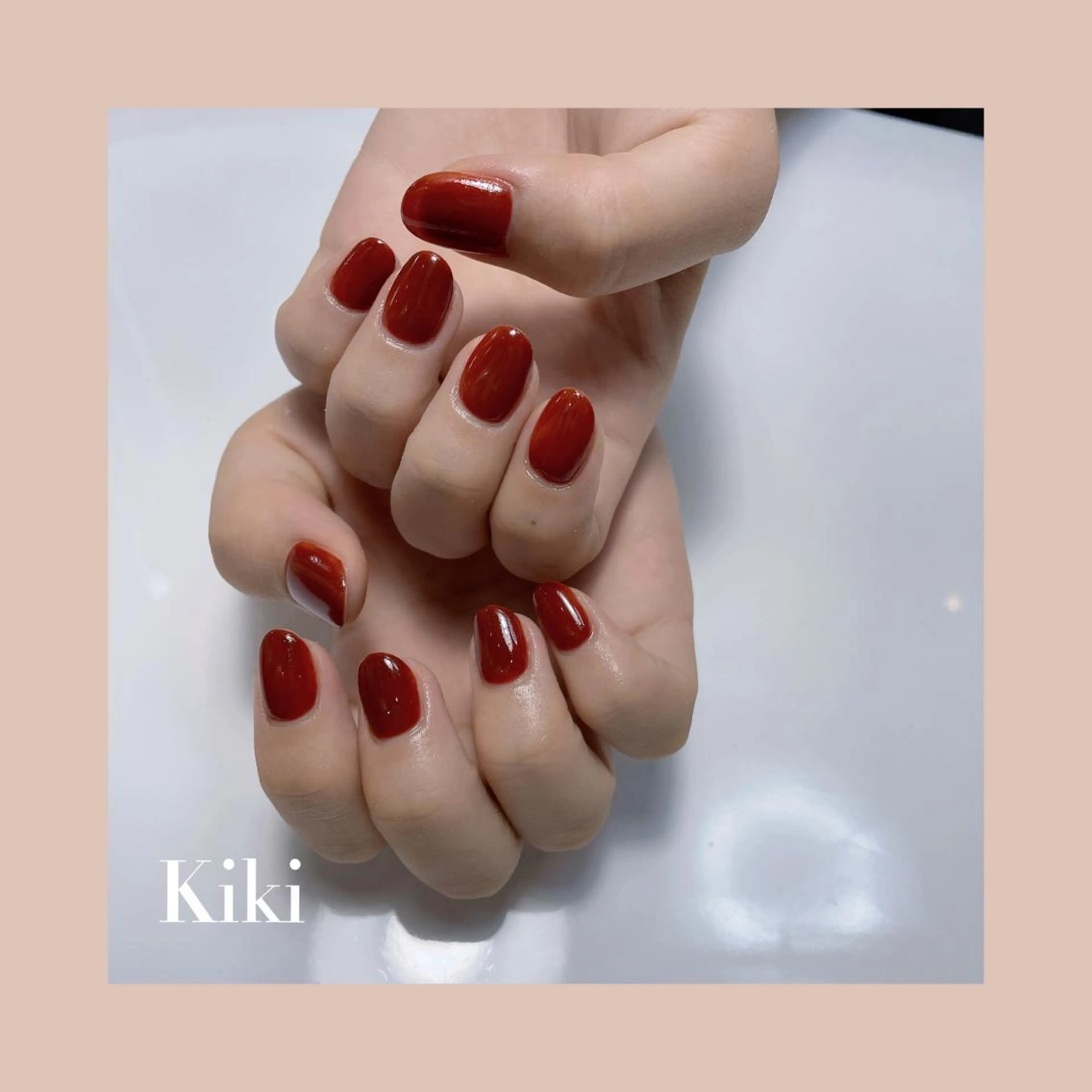 ネイル ハンドネイル ハンドケア Kiki 🪐のネイルデザイン