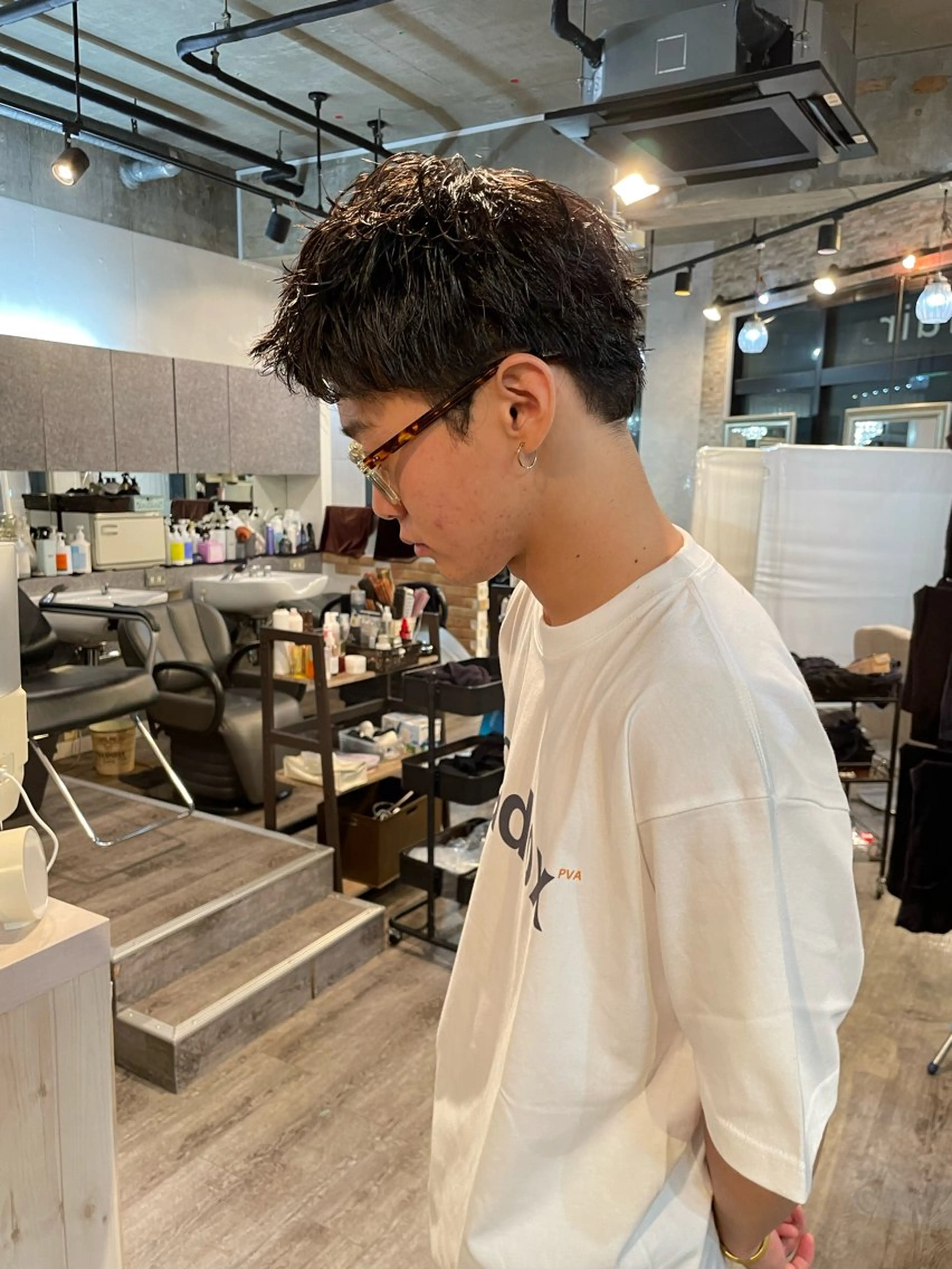 ショート メンズ ショートヘア 堀込 昭吾☆特別価格☆のヘアスタイル