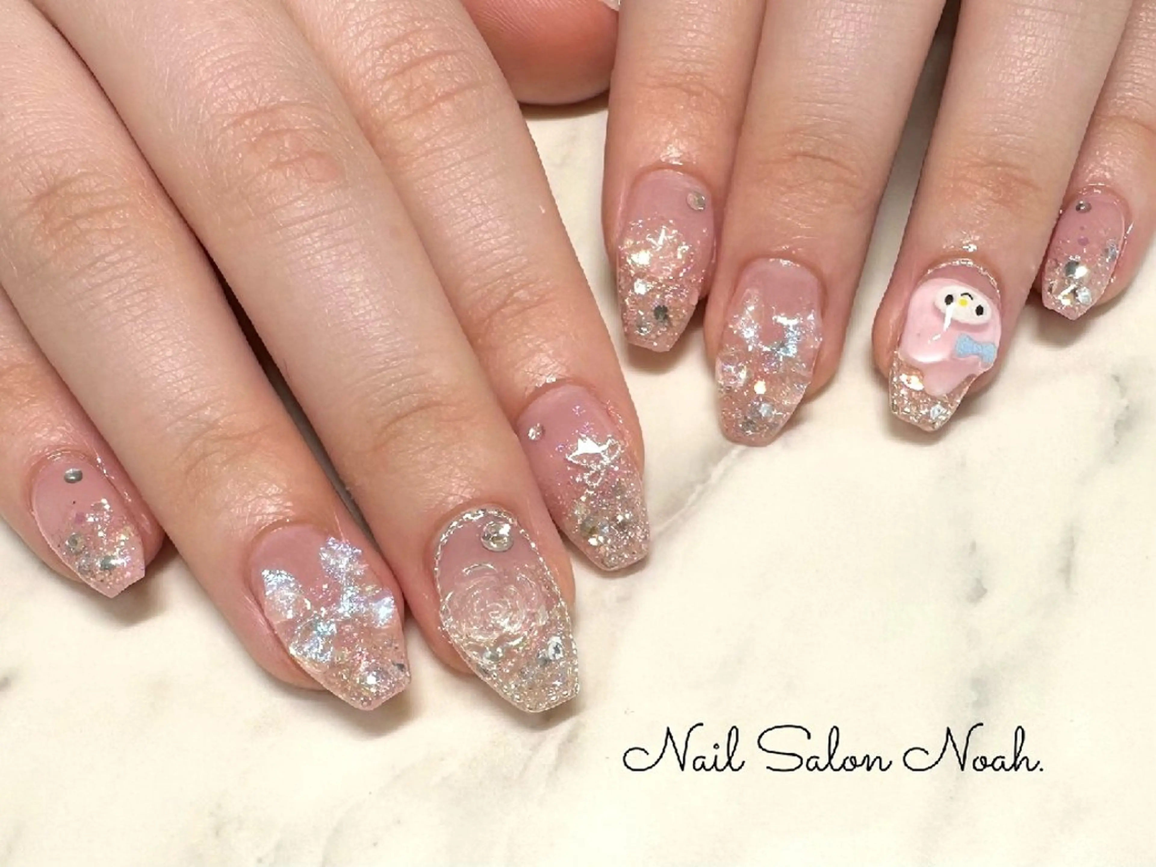 ネイル 持ち込み ハンドネイル Nail Salon Noah所属・Nail Salon Noah.のネイルデザイン