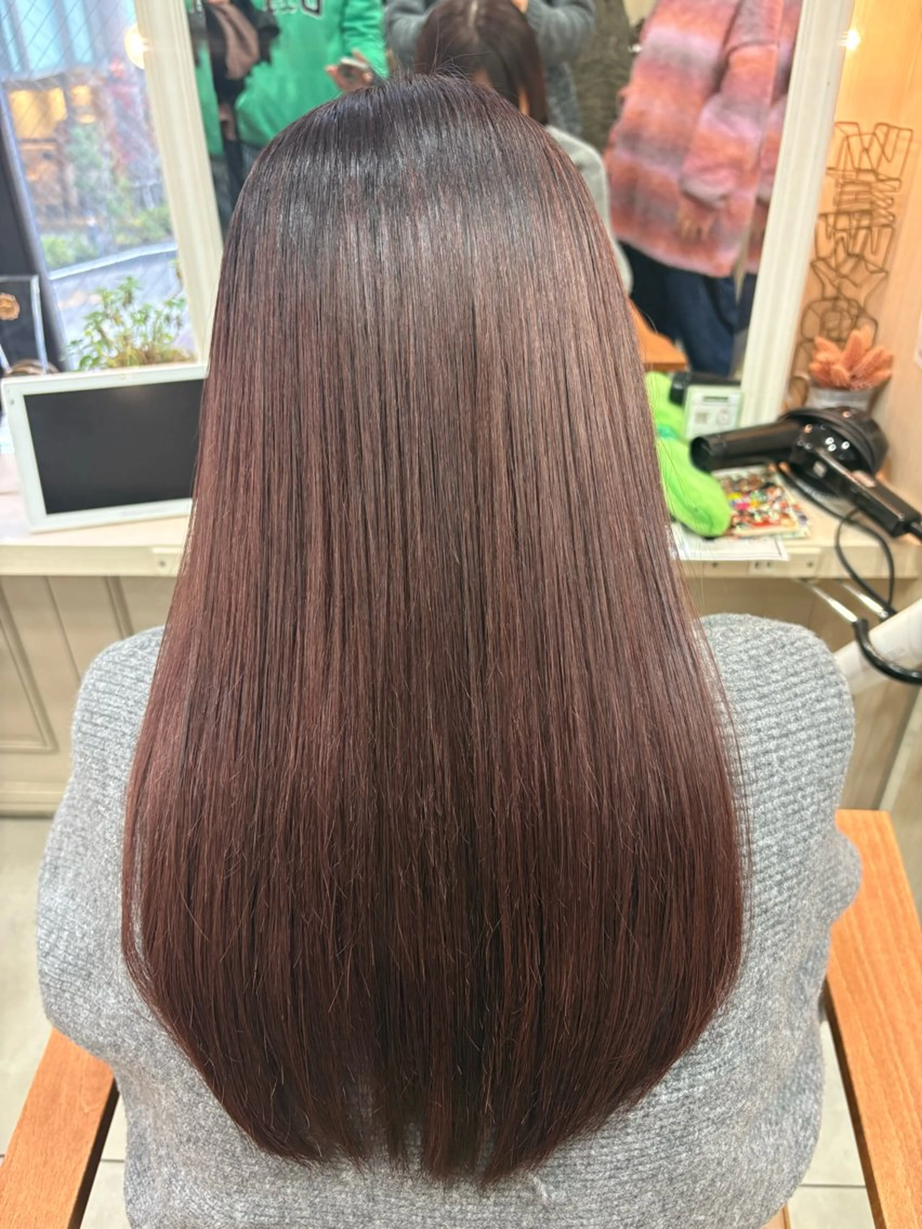 セミロング ボブ職人/メンズバレ イヤージュ職人のヘアスタイル