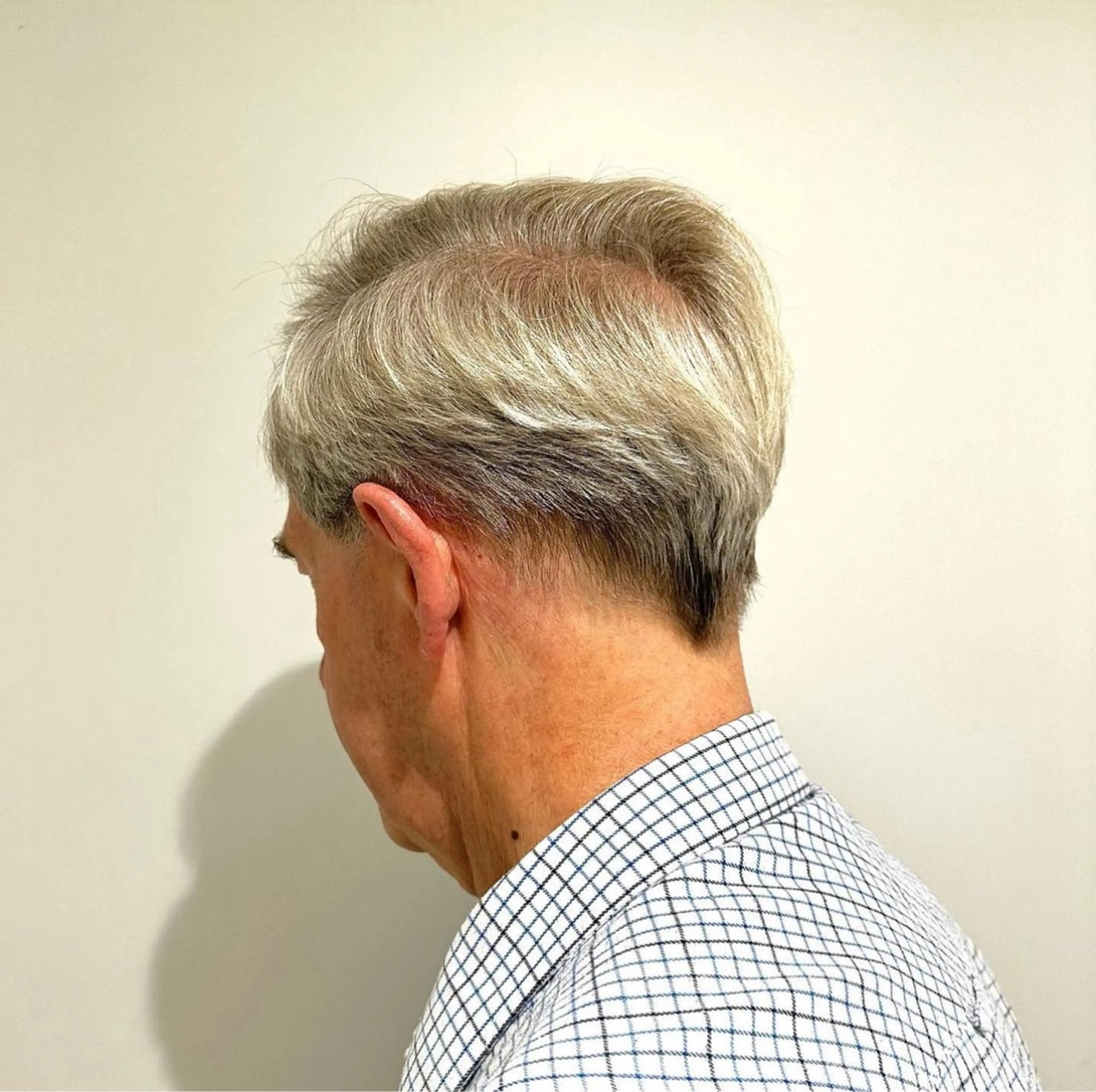 ショート メンズ 卒業式のヘアスタイル 🫧RYOグレージュ /透け感カラー🫧のヘアスタイル