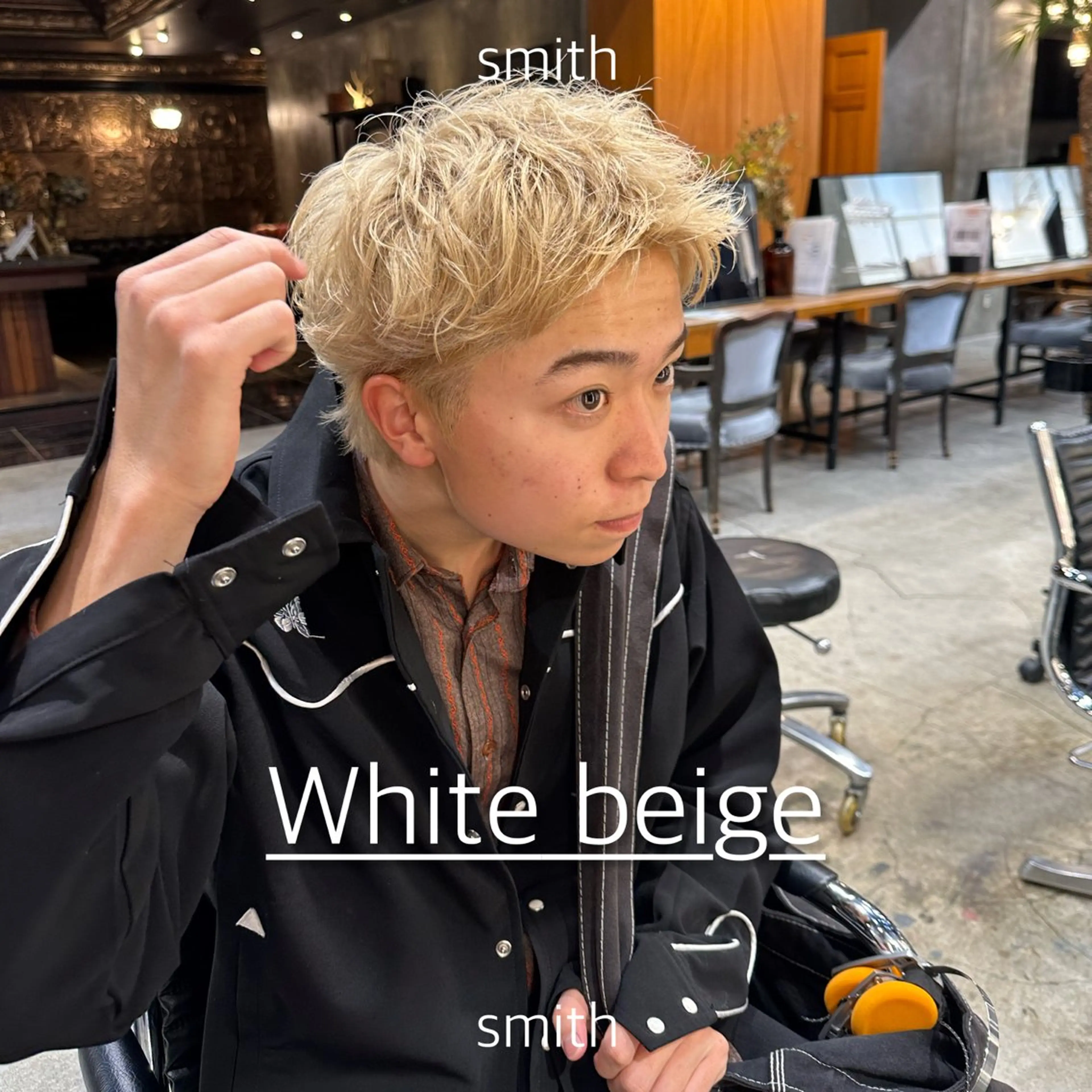 カラー メンズ メンズブリーチ ブリーチ 抜きっぱなしブロンド カット ヘアカラー トリートメント メンズパーマ特化 🌟Gakutoのヘアスタイル