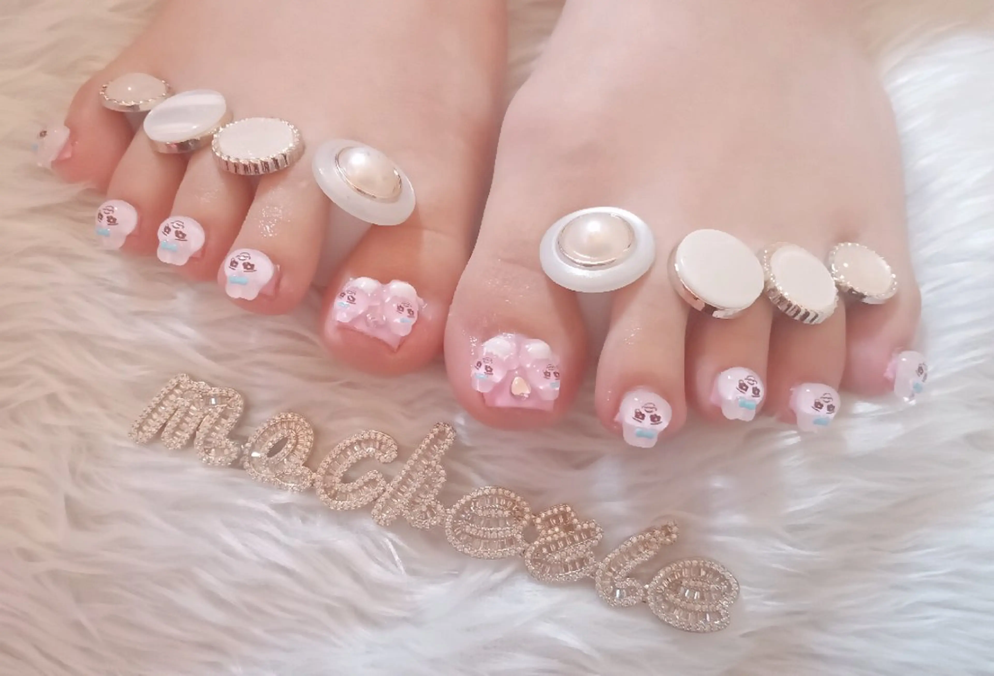ネイル フットネイル フットネイル Nail Salon macherieのネイルデザイン
