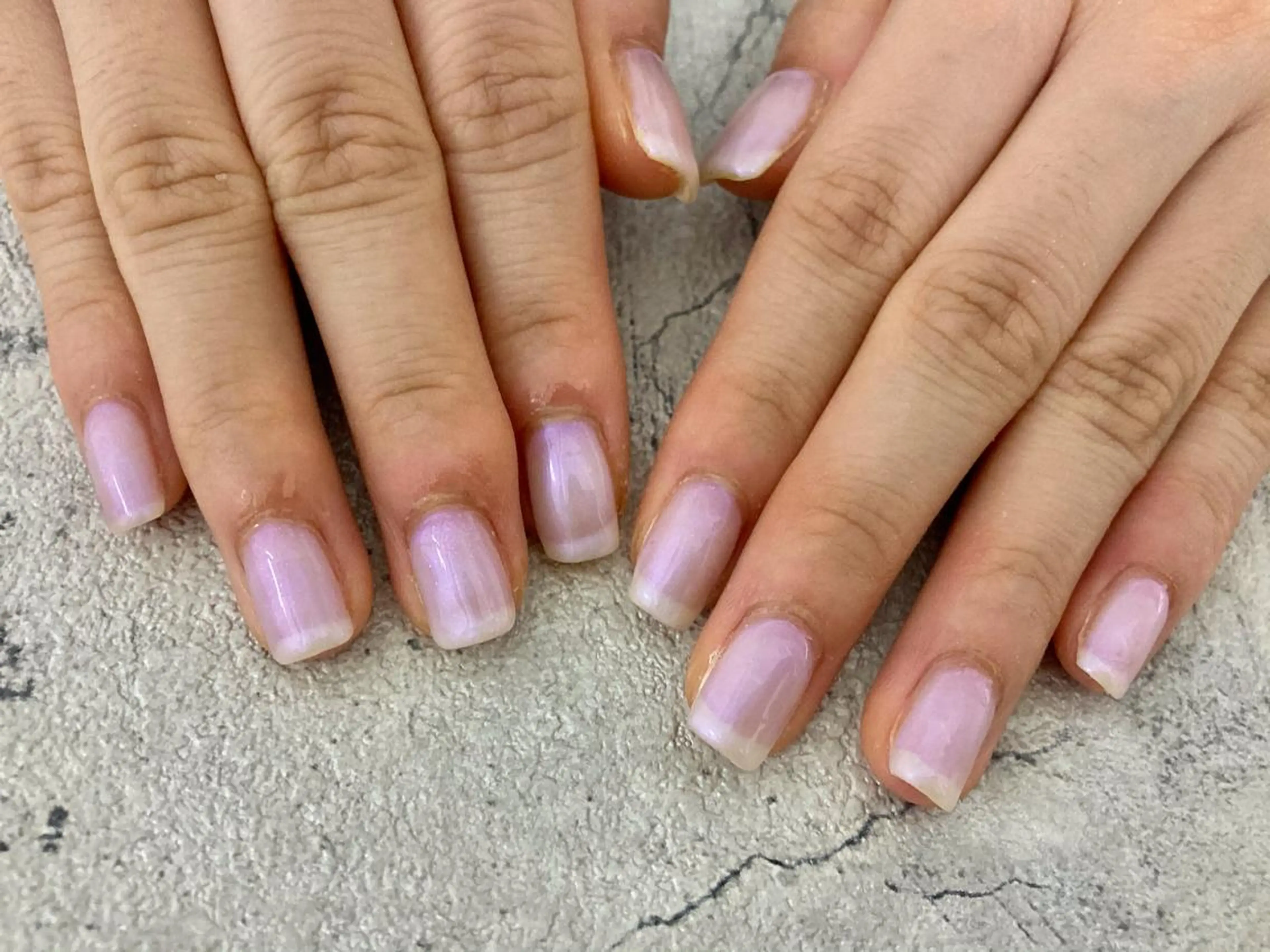 ネイル ワンカラーネイル ハンドネイル mogunail &blowのネイルデザイン