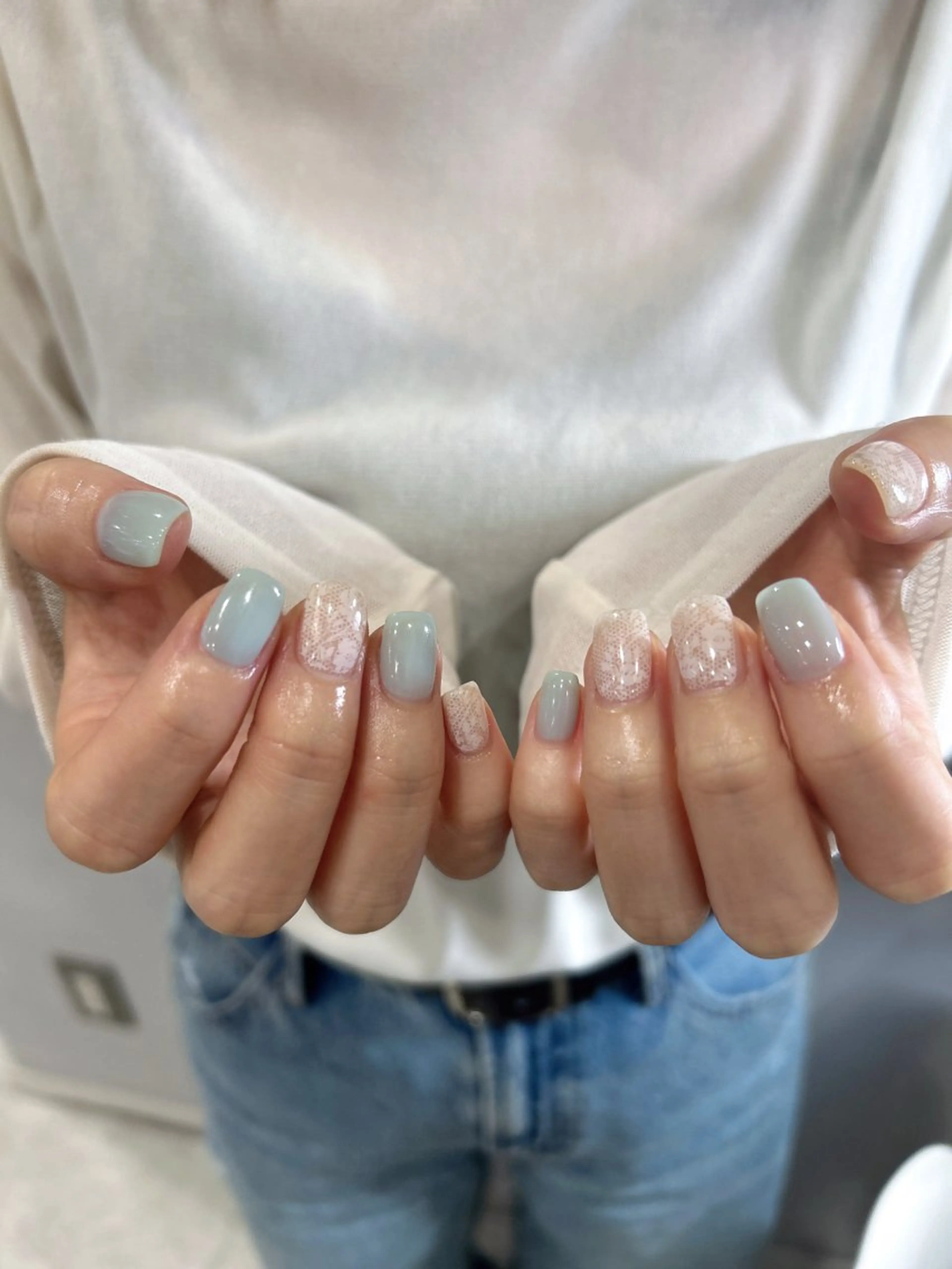 ネイル レース ハンドネイル Shion .のネイルデザイン