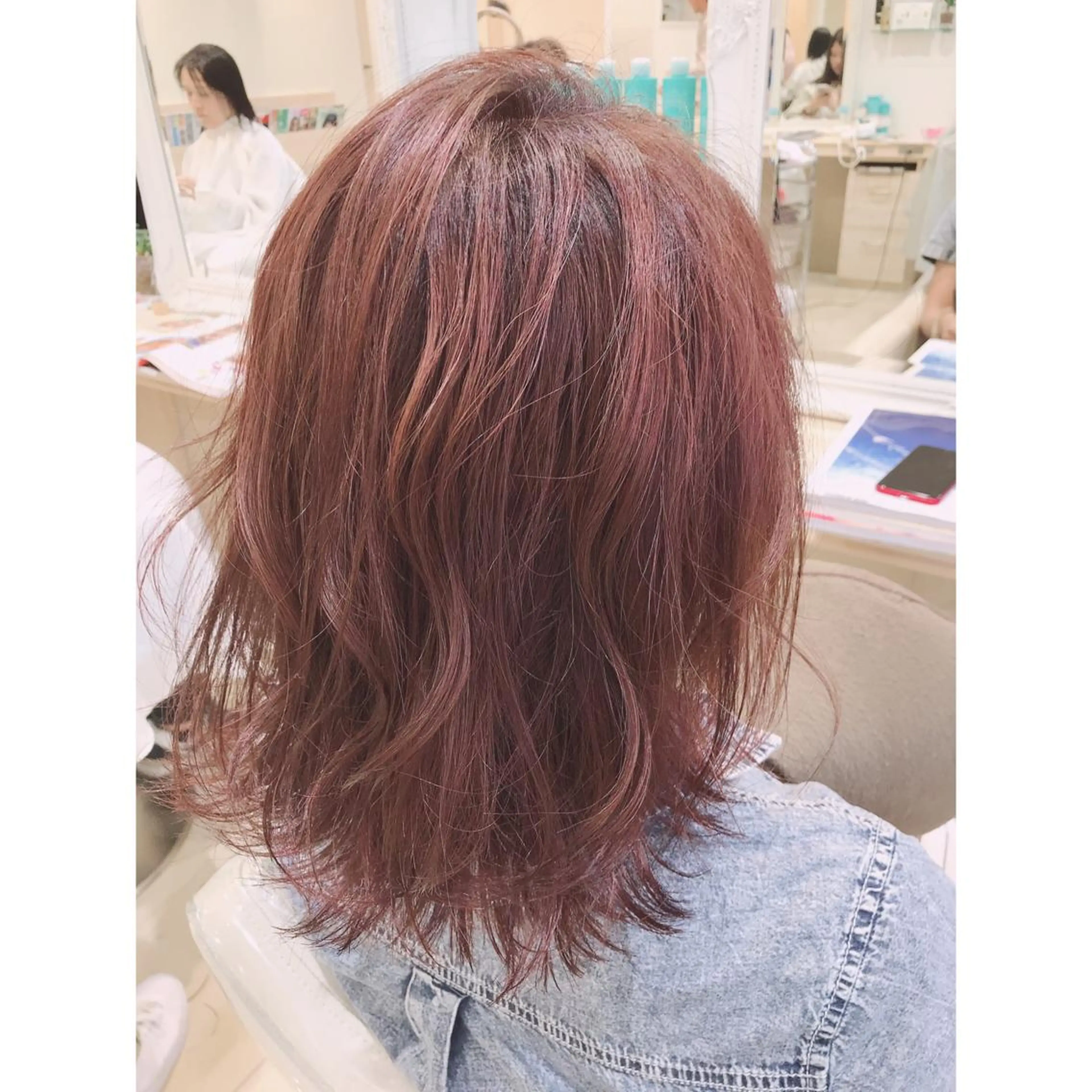 ミディアム カラー 髪質改善/茅ヶ崎 マツモト リョウのヘアスタイル