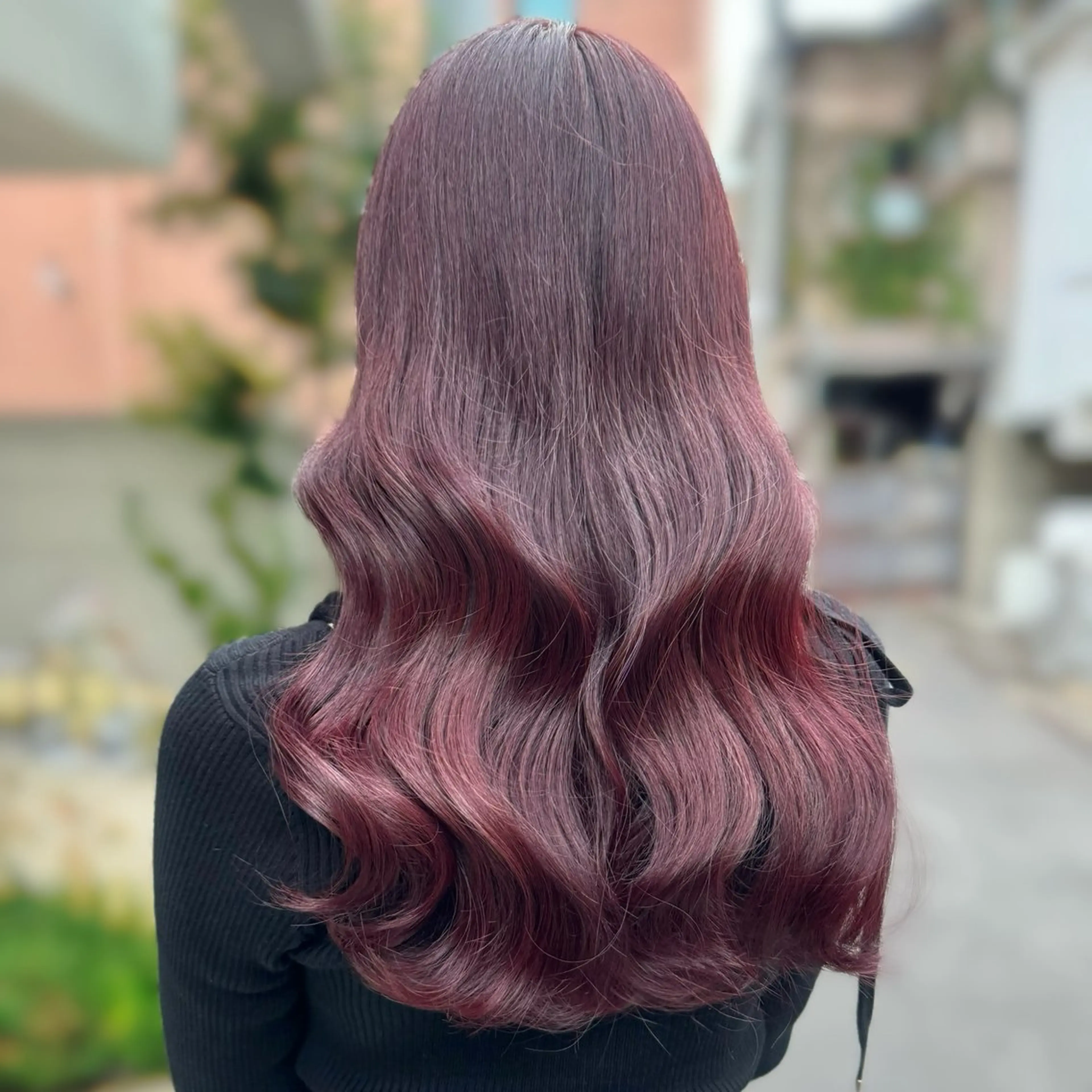 ロング カラー カット ヘアカラー トリートメント ブリーチなしカラー kana🐱のヘアスタイル
