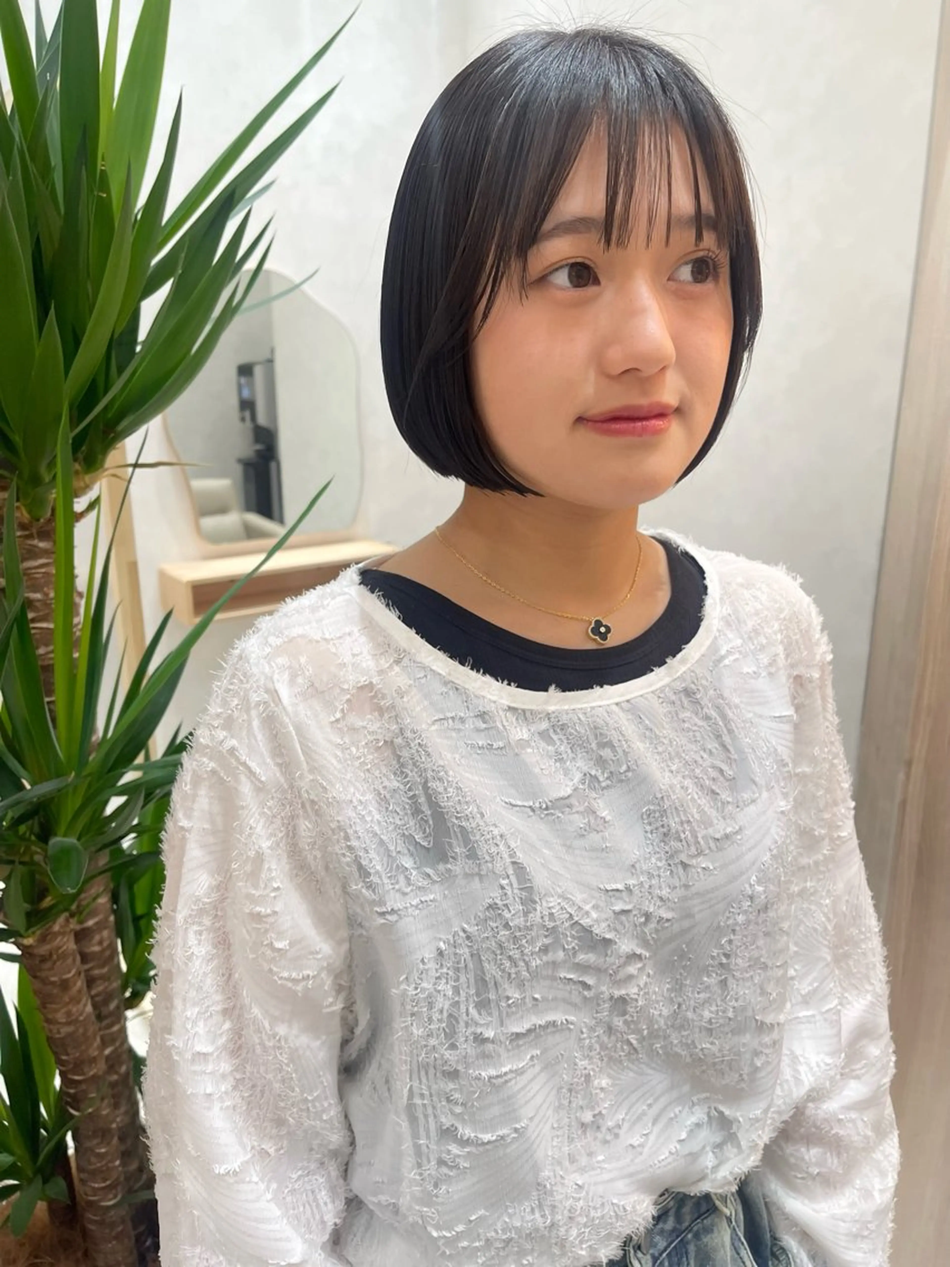 ショート ボブ デザインカラー／ボブ 🍦MEI🍦のヘアスタイル