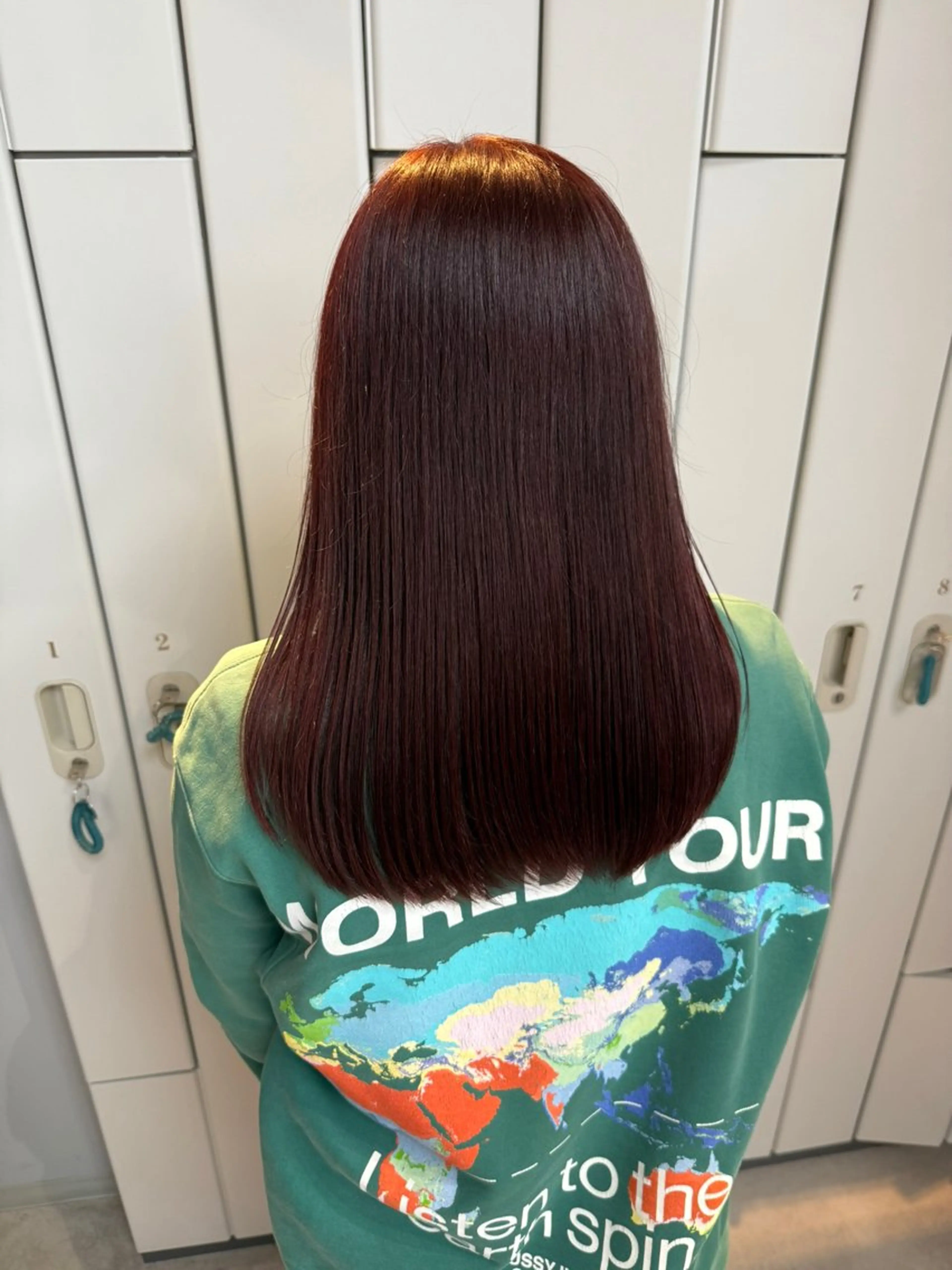 ロング パーマ ストレートパーマ 縮毛矯正 石原圭悟 /ショート/艶カラーのヘアスタイル