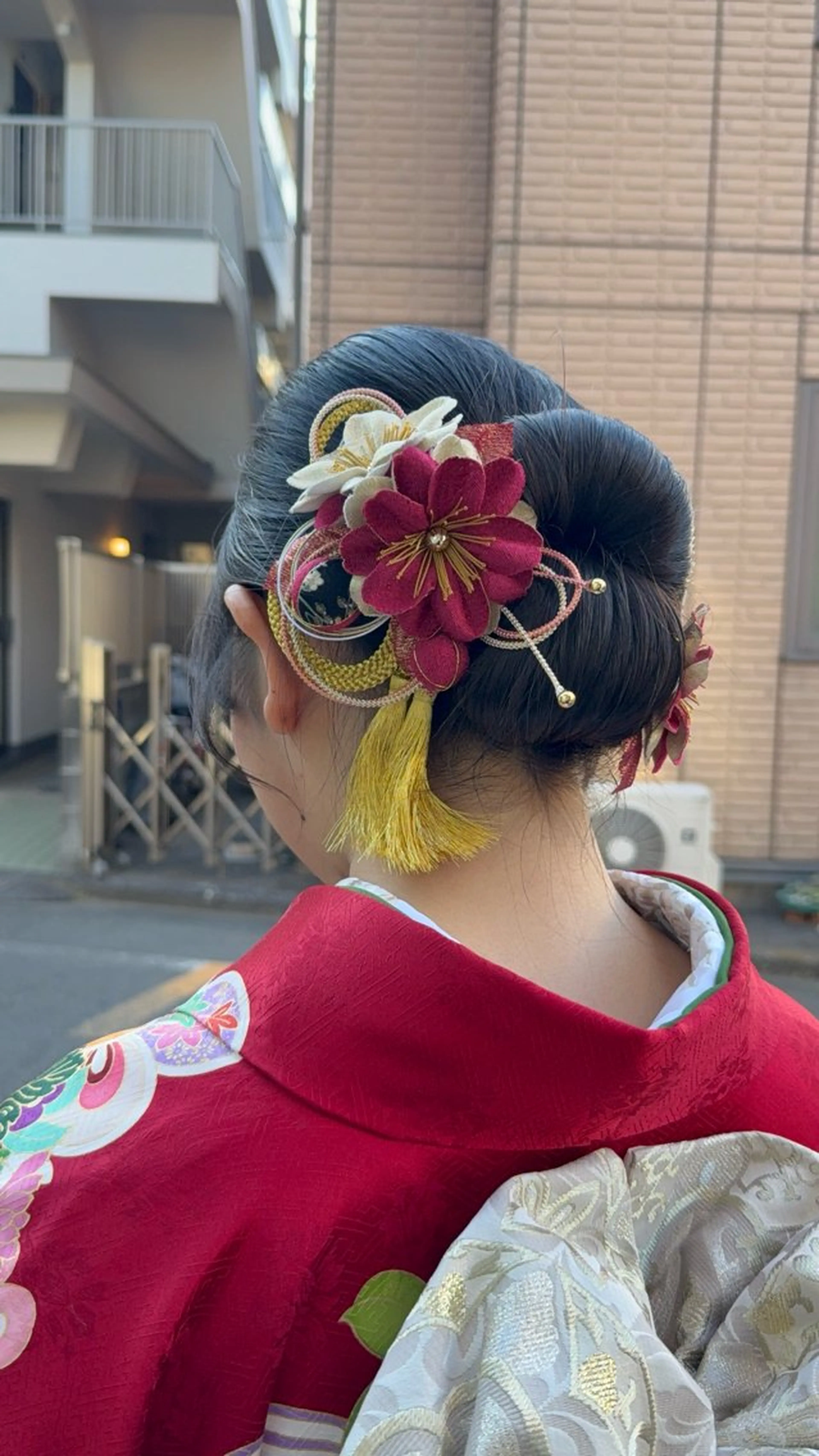 ロング ヘアアレンジ ヘアセット 🦋透明感カラー /ケアブリーチ🦋のヘアスタイル