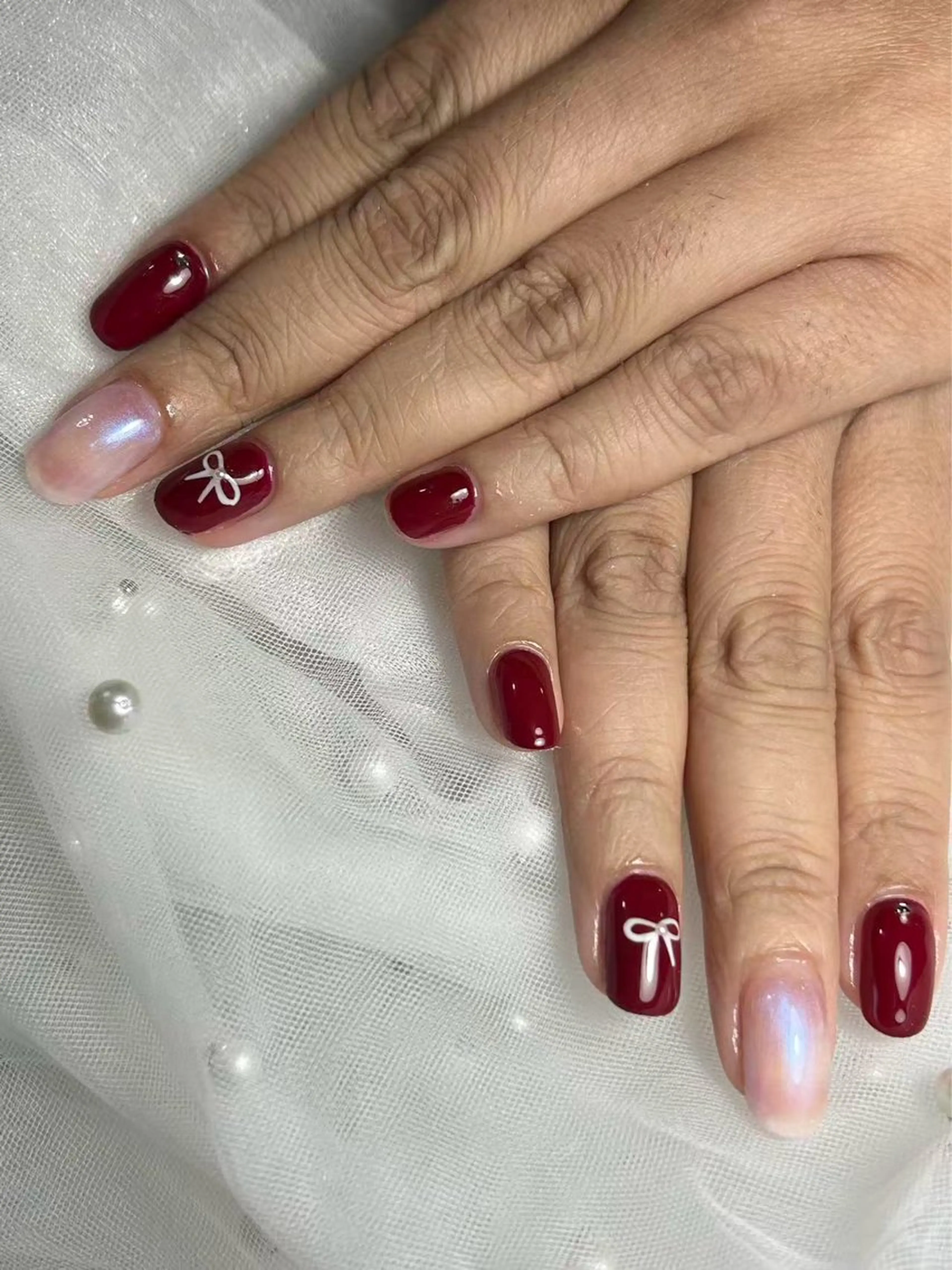 ネイル ハンドネイル ドパルネイル 上野店サロンのネイルデザイン