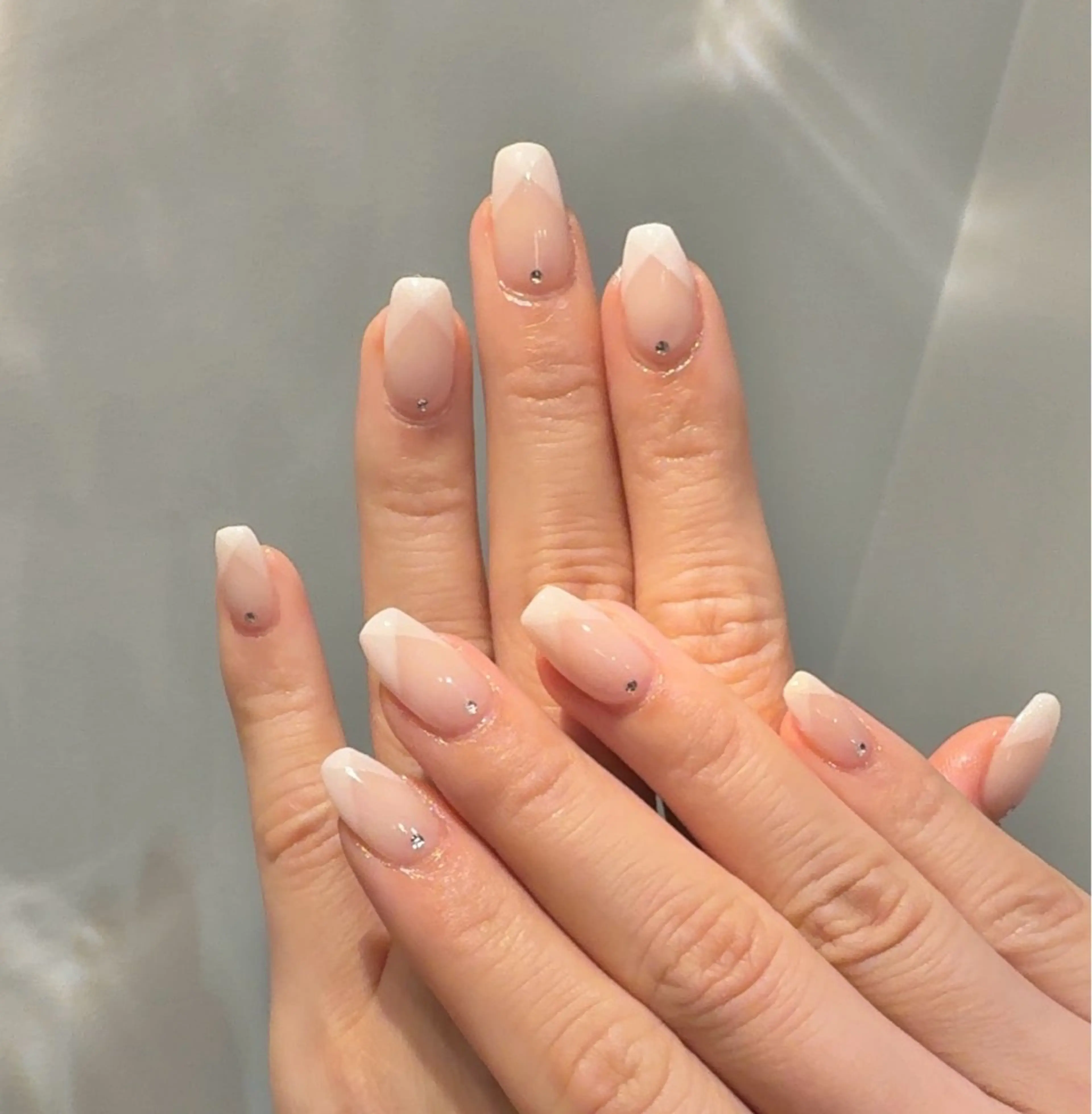 ネイル フレンチネイル nail Latteのネイルデザイン