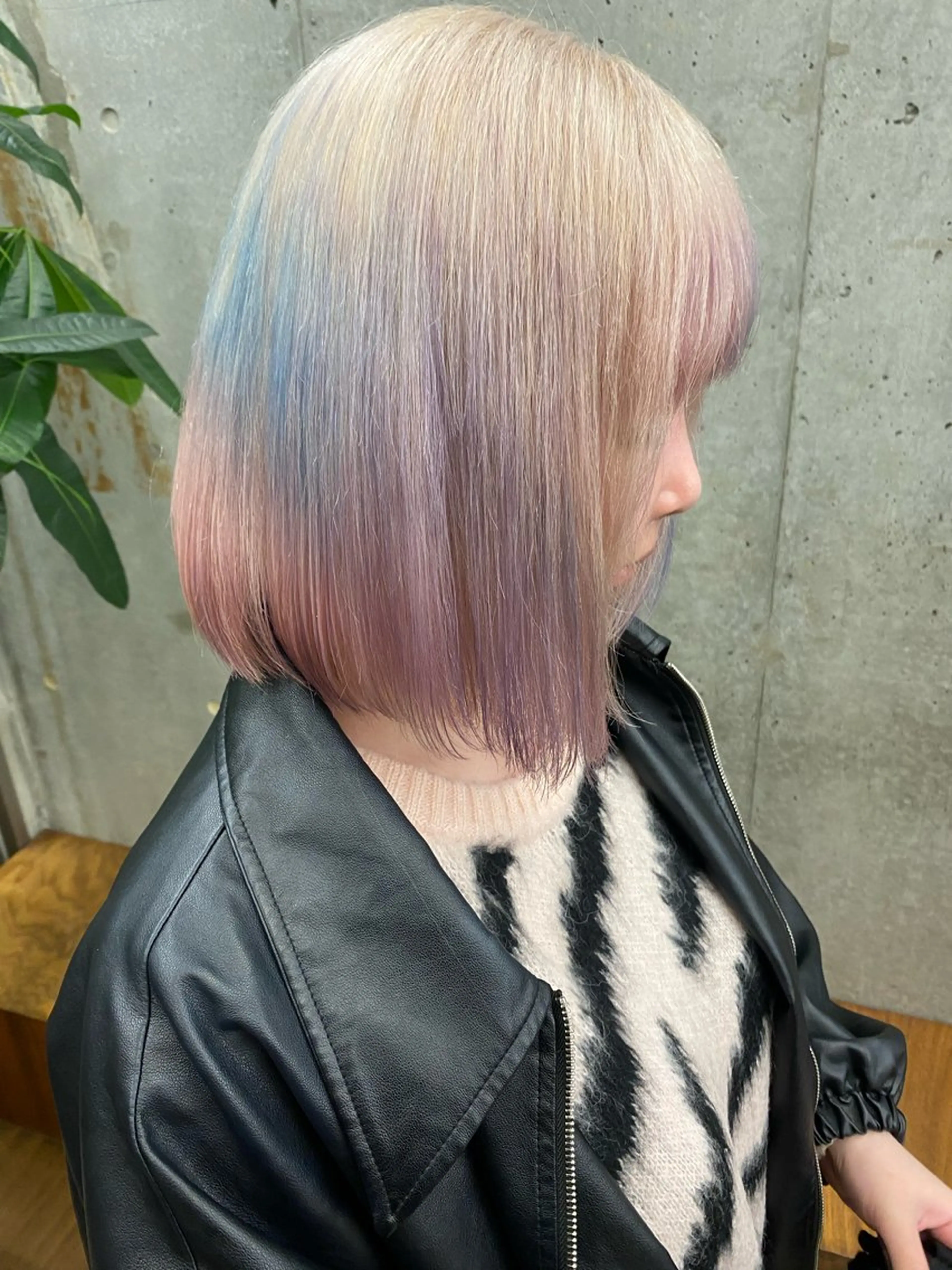 ショート カラー ユニコーンカラー ヘアカラー ✨️艶ハイトーン特化 ✨️佐藤望のヘアスタイル