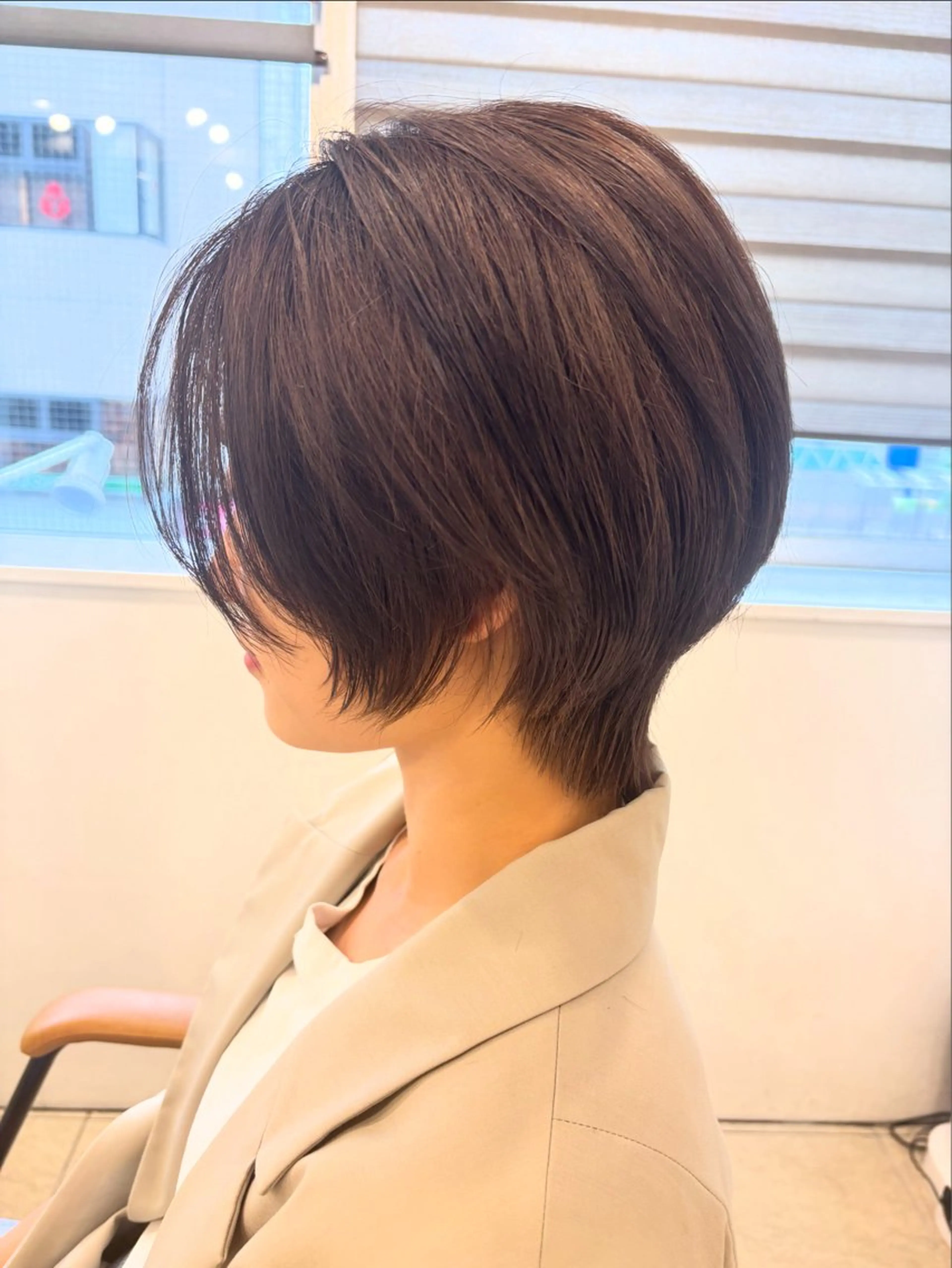 ショート カット ウルフレイヤー 縮毛矯正/ヒロシのヘアスタイル