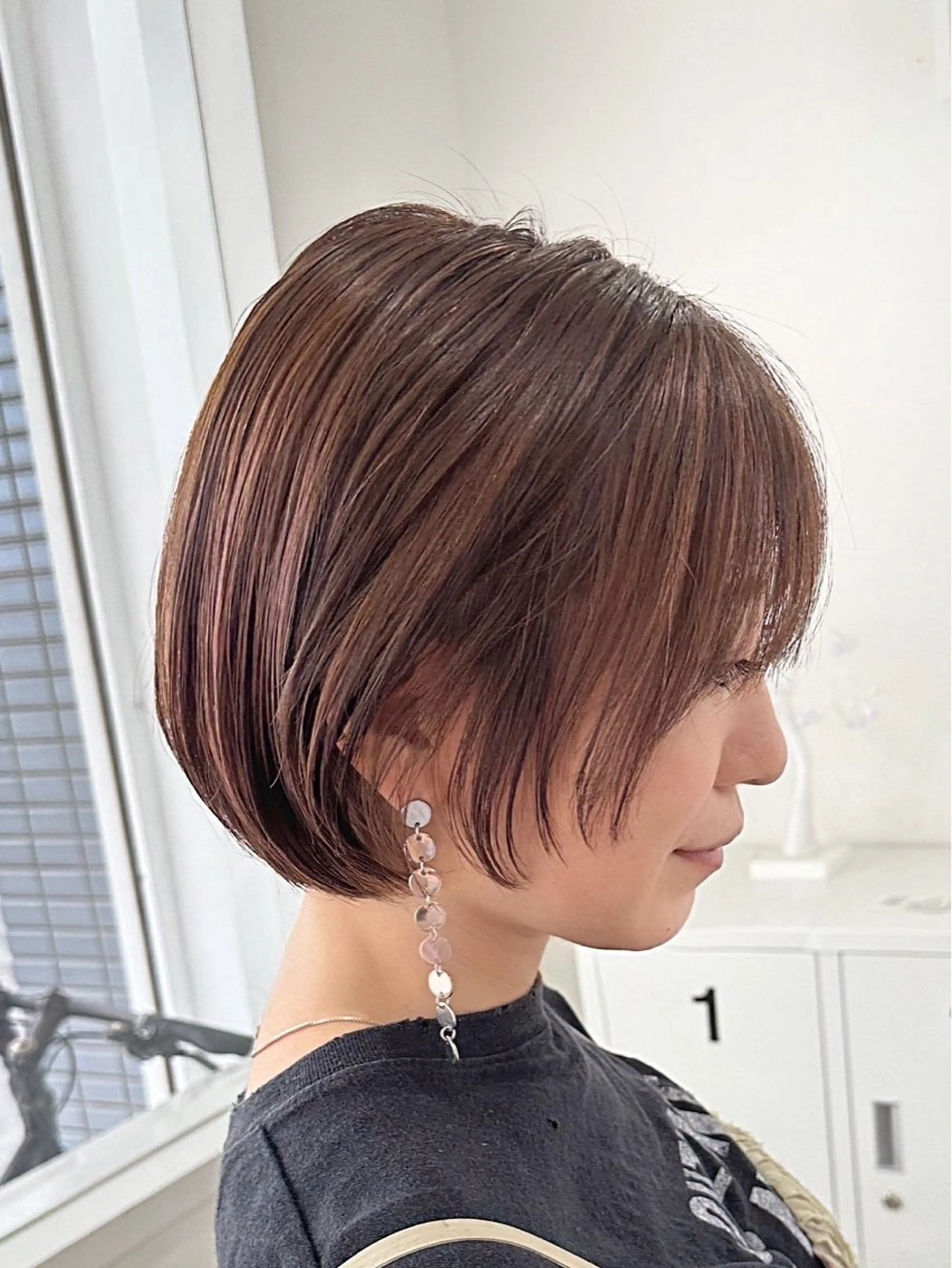 ショート カラー ベージュカラー ブリーチ ブラウンカラー ハイトーンカラー ピンクカラー suiw /AYAのヘアスタイル