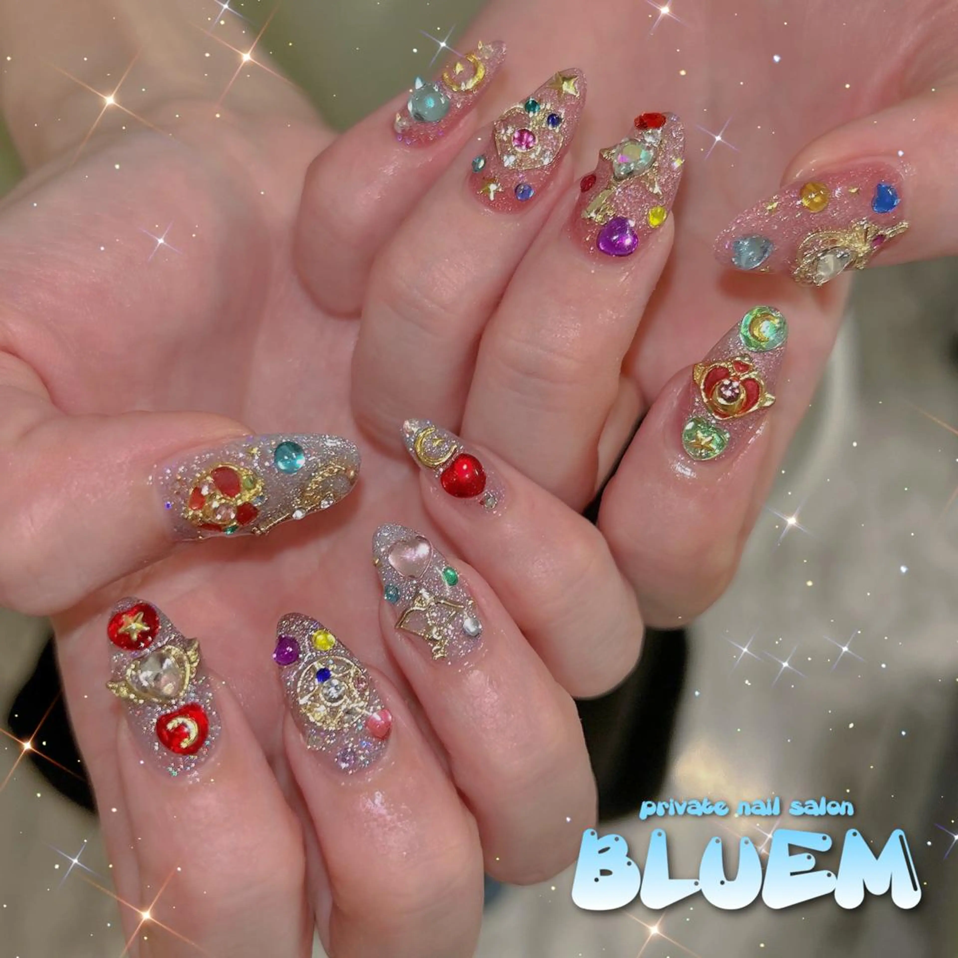 ネイル ハンドネイル BLUEM なな🐶のネイルデザイン