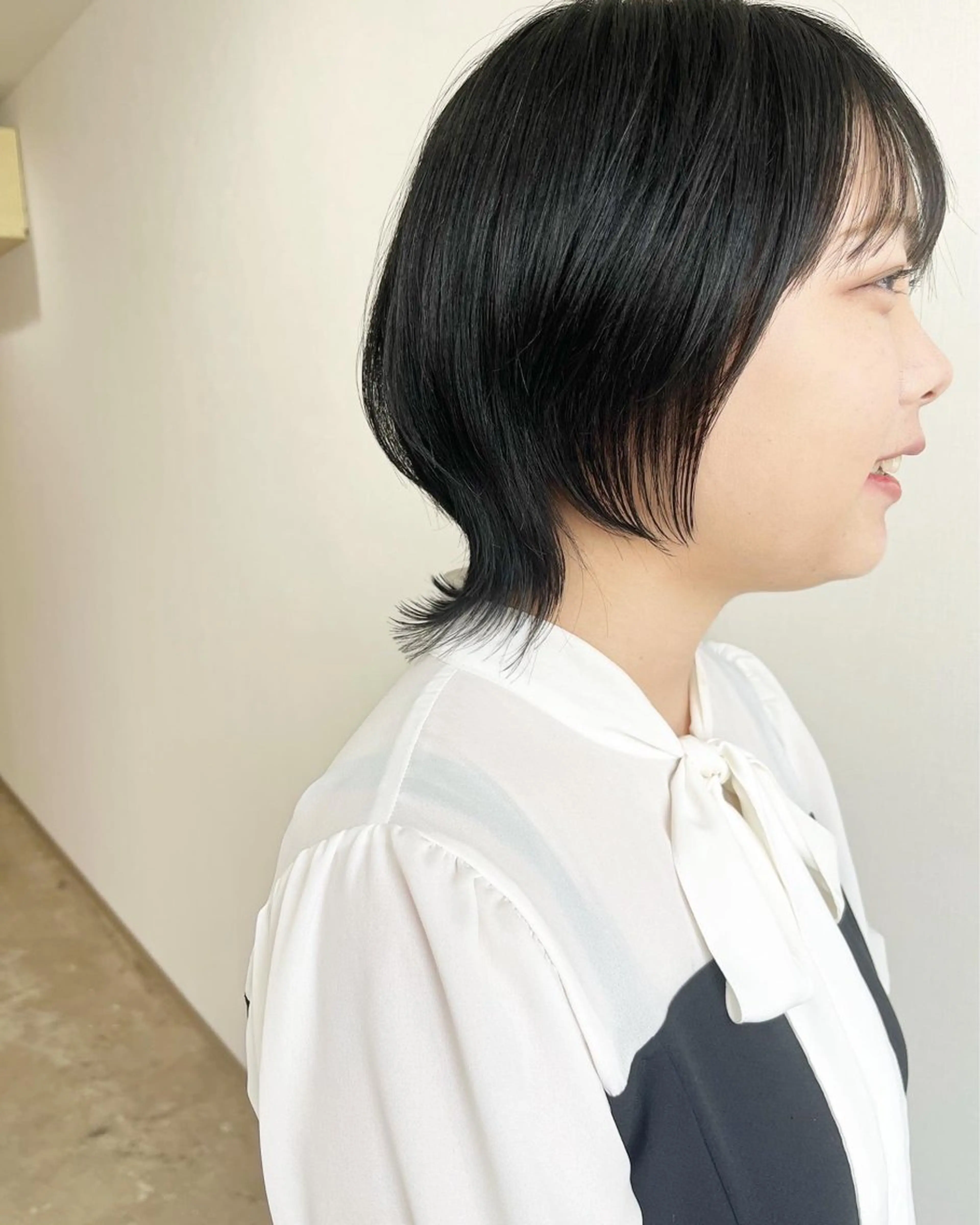 ショート ショートヘア ウルフカット ショート&ボブ井上 菜樹のヘアスタイル