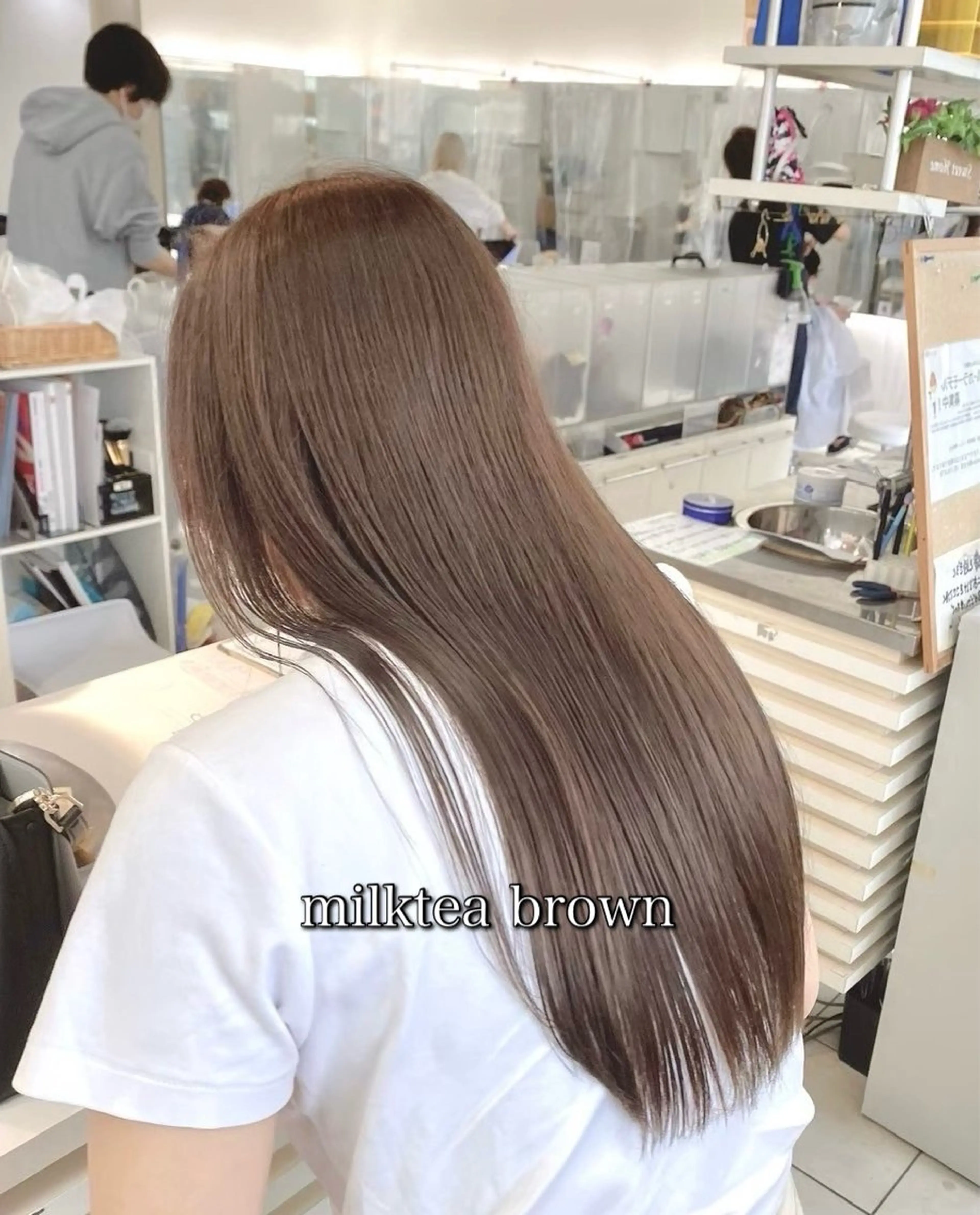 ロング カラー 成瀬スパイラル パーマ清水大隼のヘアスタイル